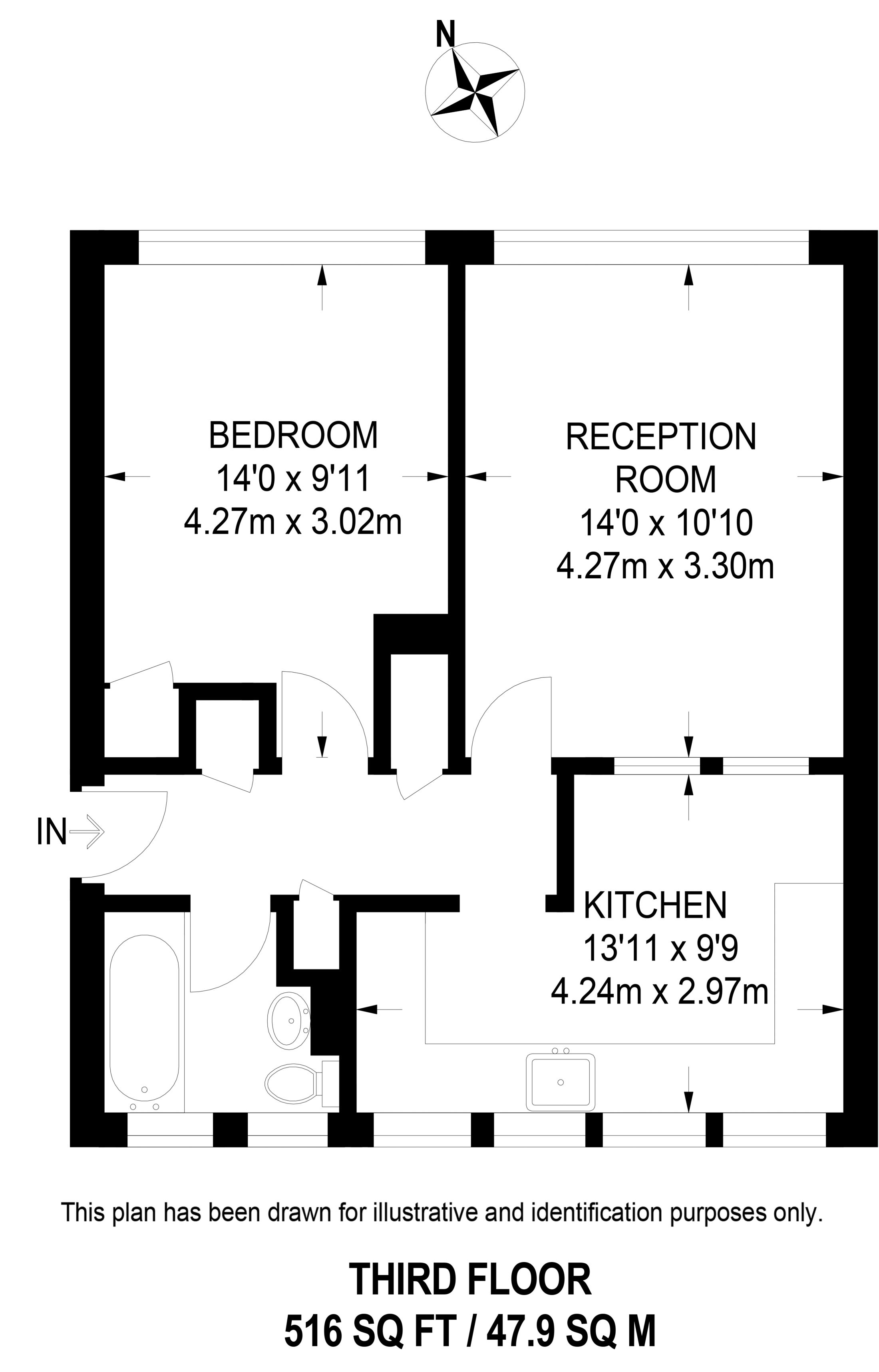 Belmont Hill, Lewisham, London SE13, 1 bedroom flat to rent 65250245