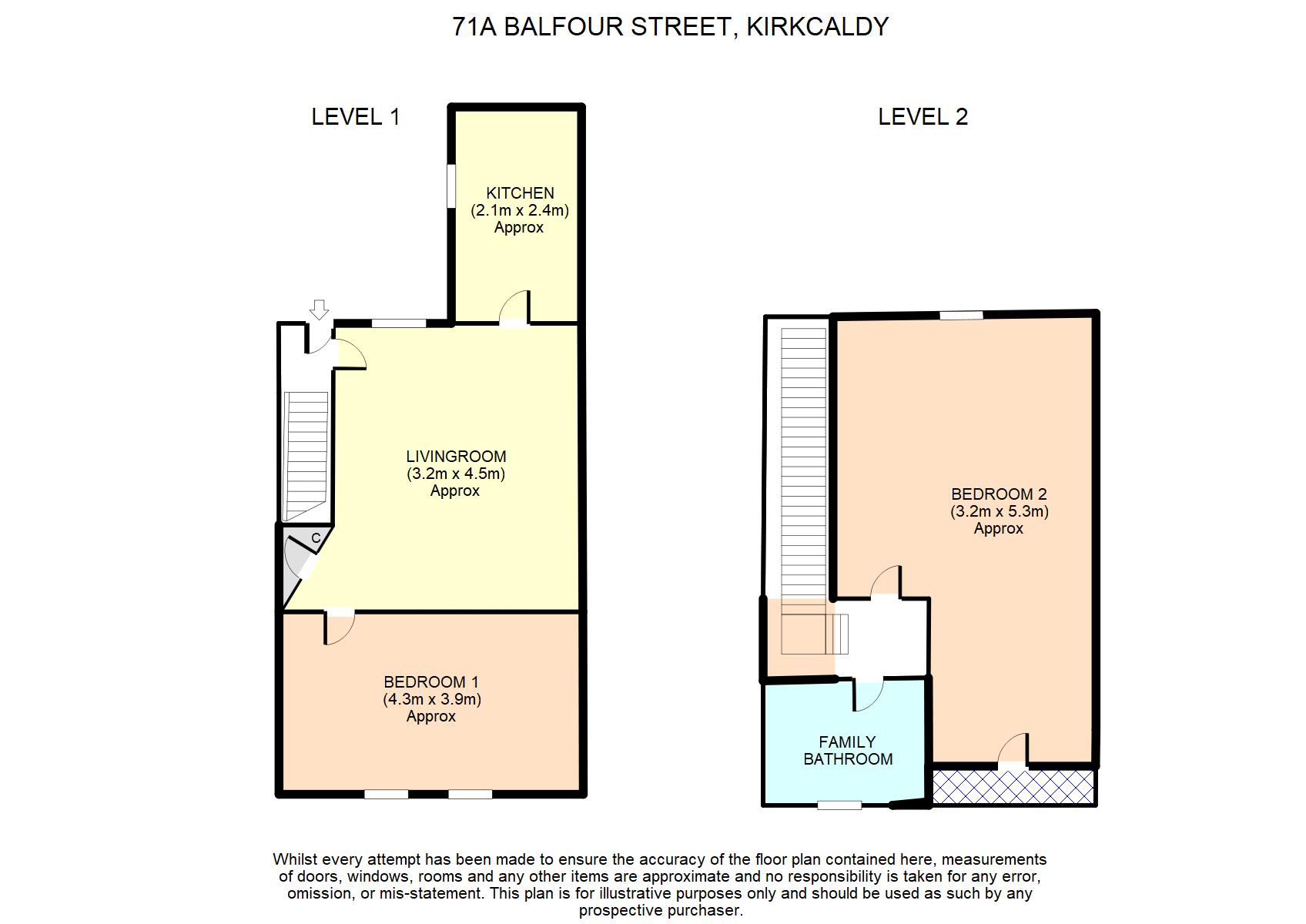 Balfour Street, Kirkcaldy KY2, 2 bedroom for sale 66450248