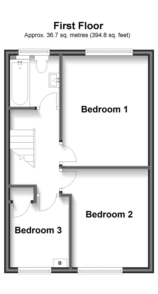 Freshfield Gardens, Waterlooville, Hampshire PO7, 3 bedroom terraced