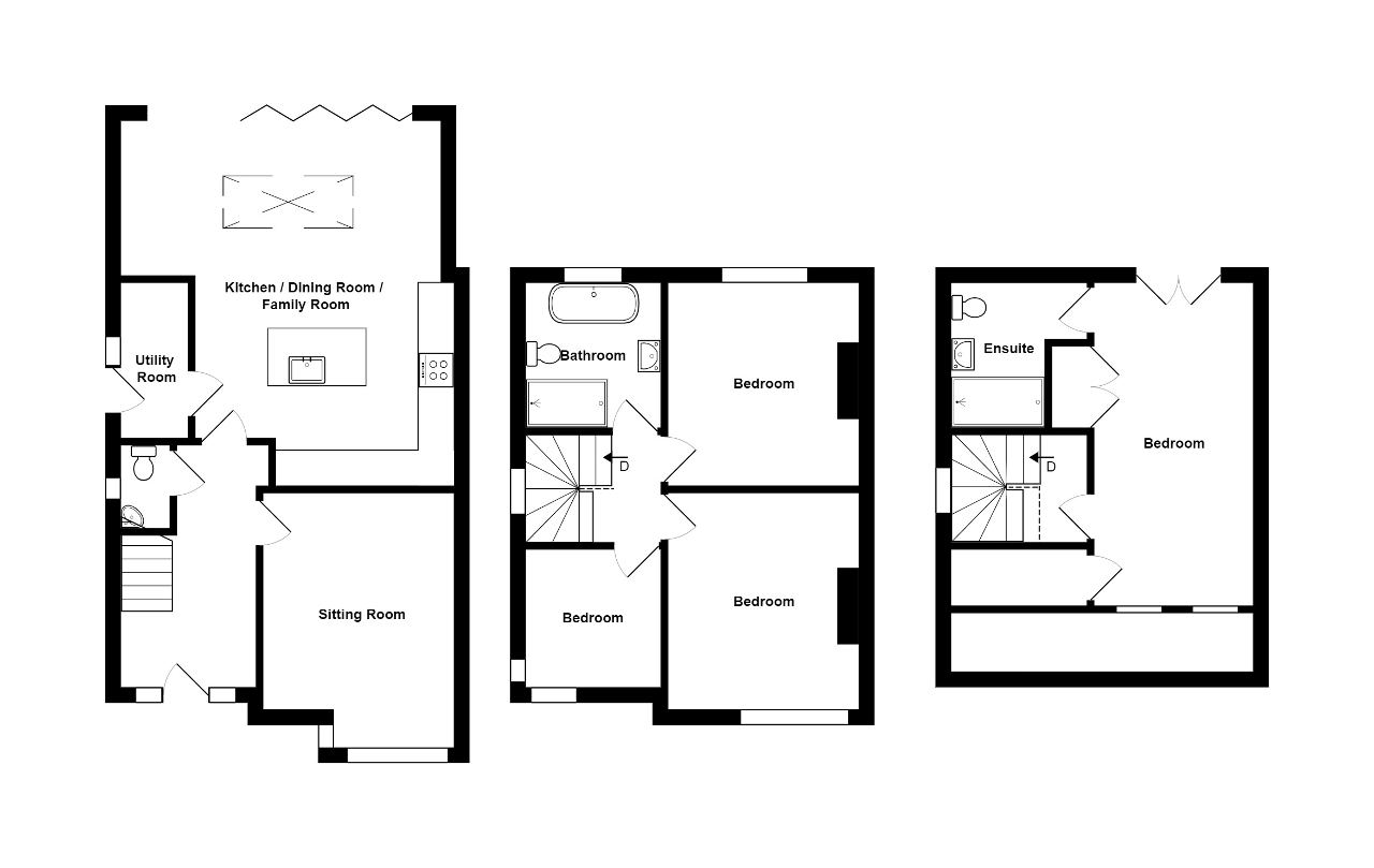 Roman Road, Steyning, West Sussex BN44, 4 bedroom semidetached house