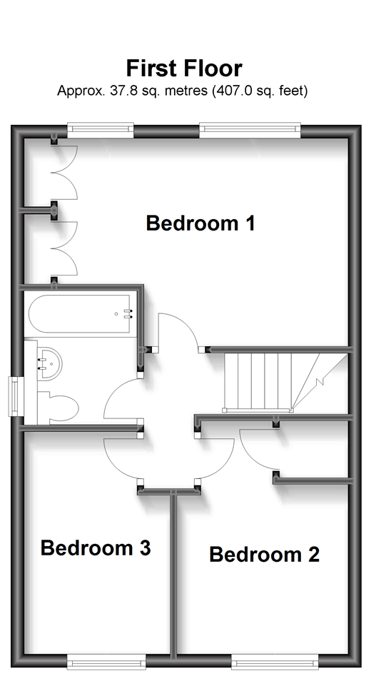 Lacock Gardens, Maidstone, Kent ME15, 3 bedroom end terrace house for