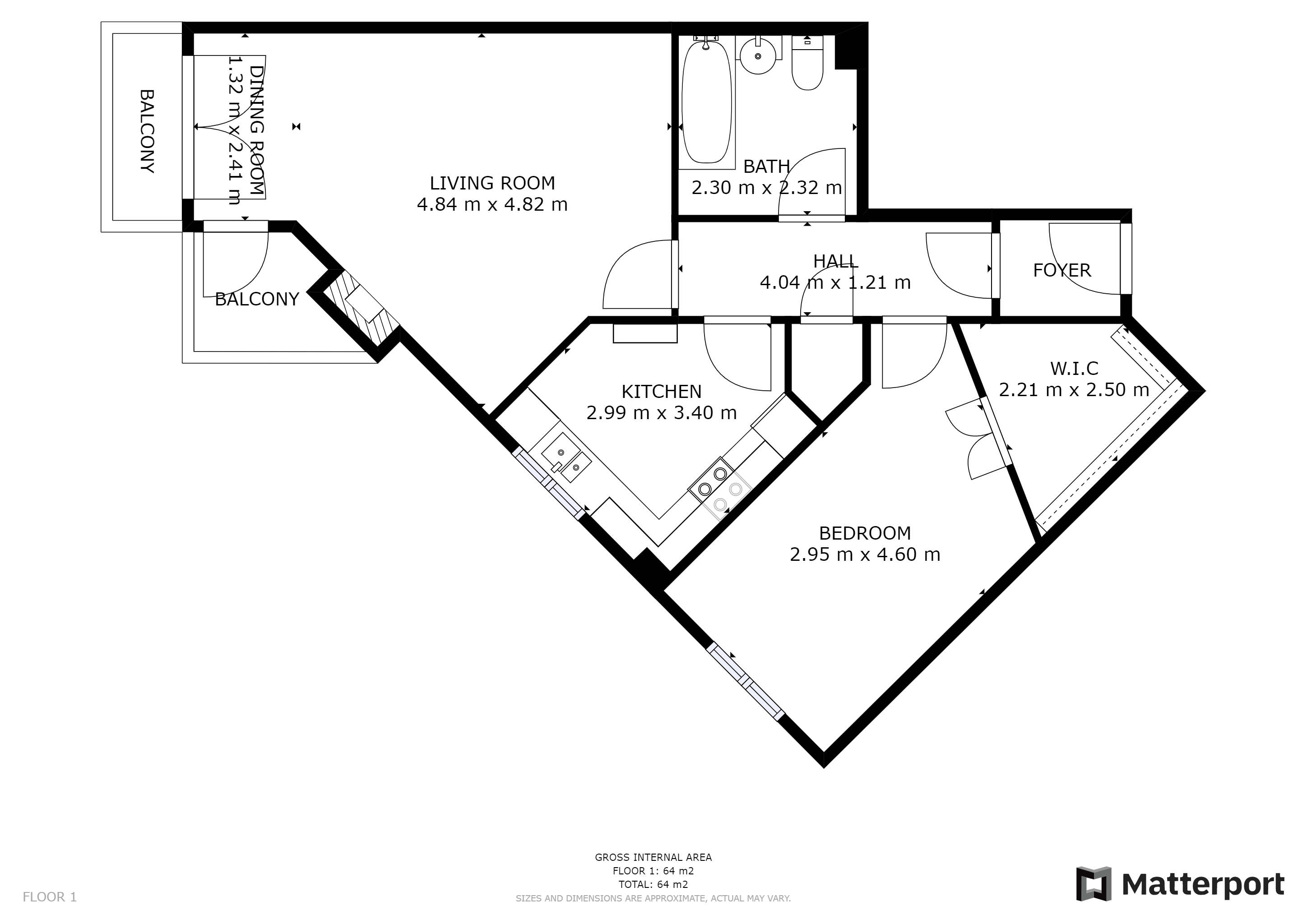 Commissioners Wharf, North Shields NE29, 1 bedroom flat for sale