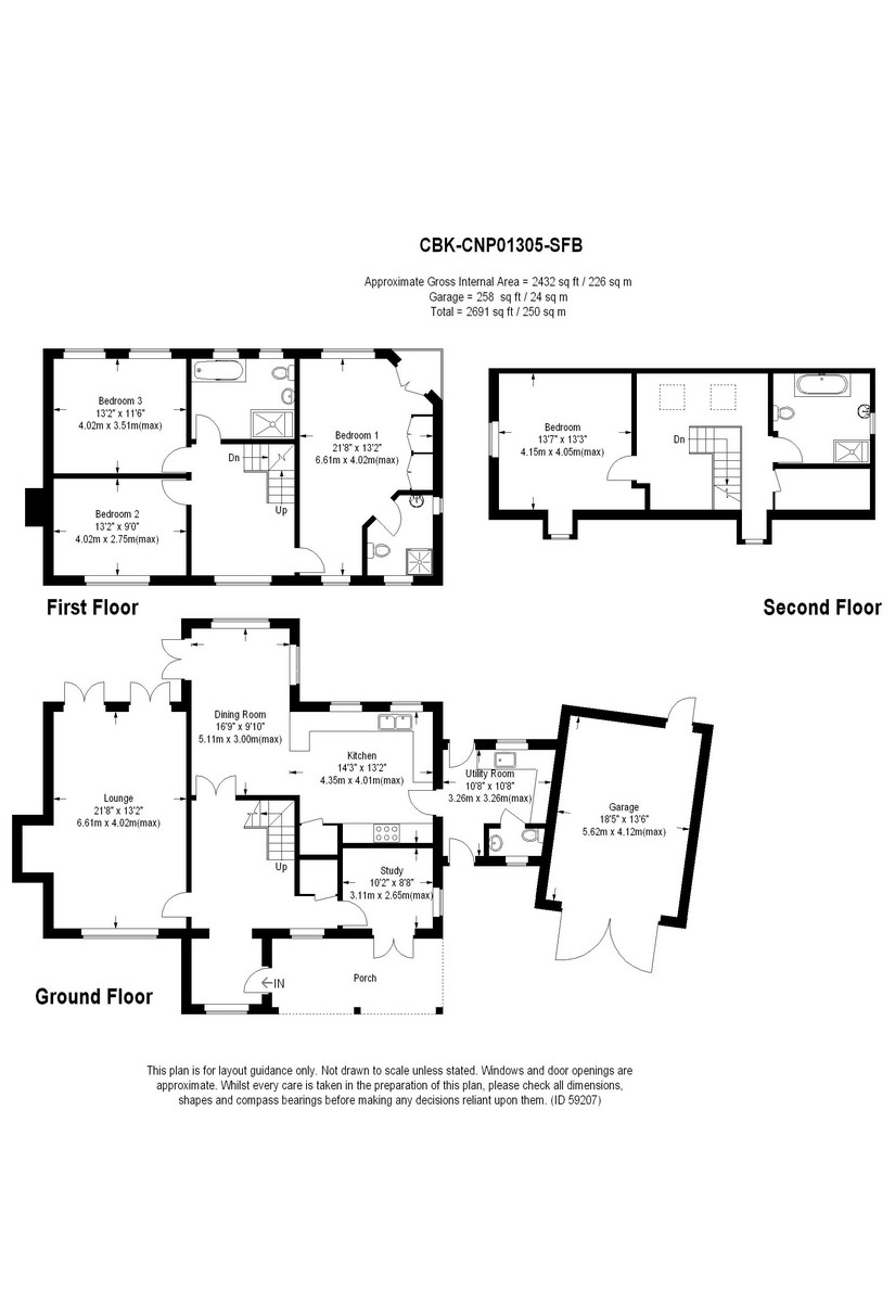 4 bed detached house for sale in The Grove, Bembridge, Isle Of Wight