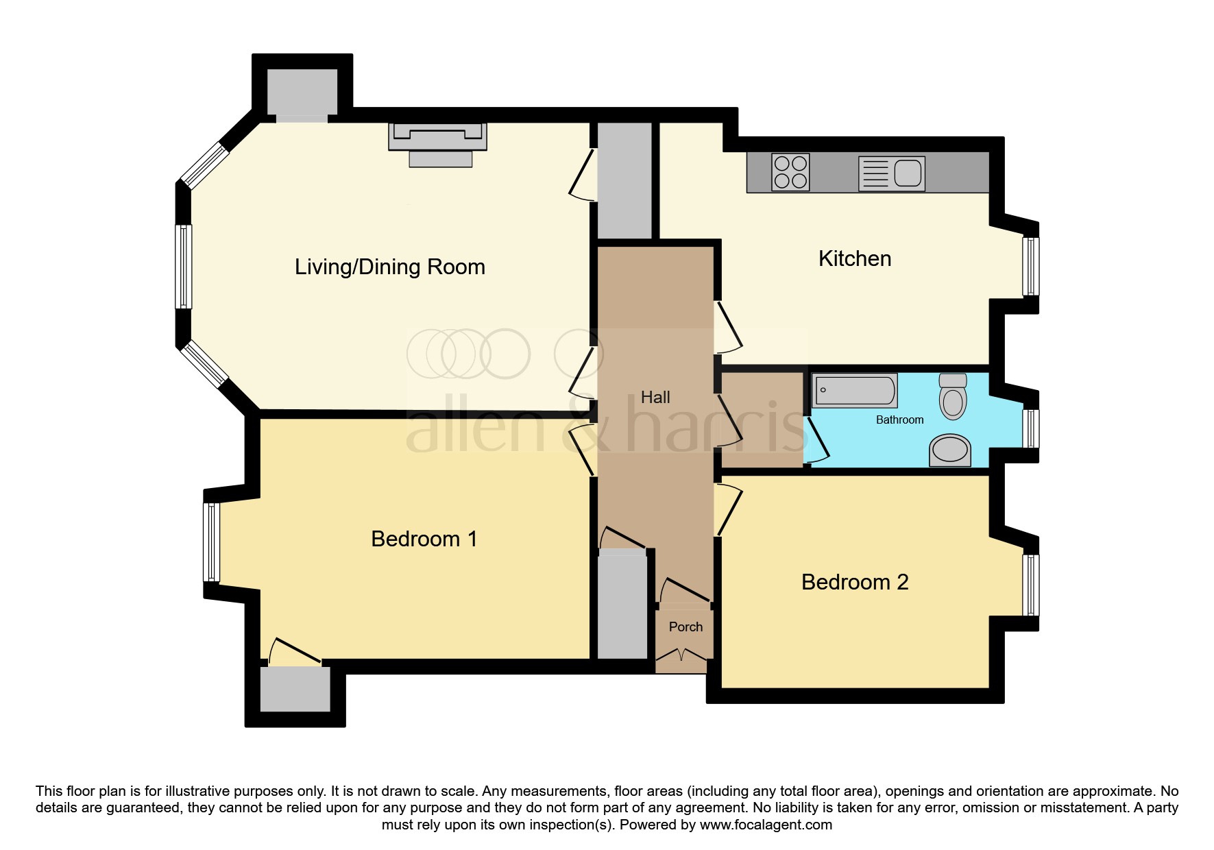 Kingsley Avenue, Glasgow G42, 2 bedroom flat for sale 66860916