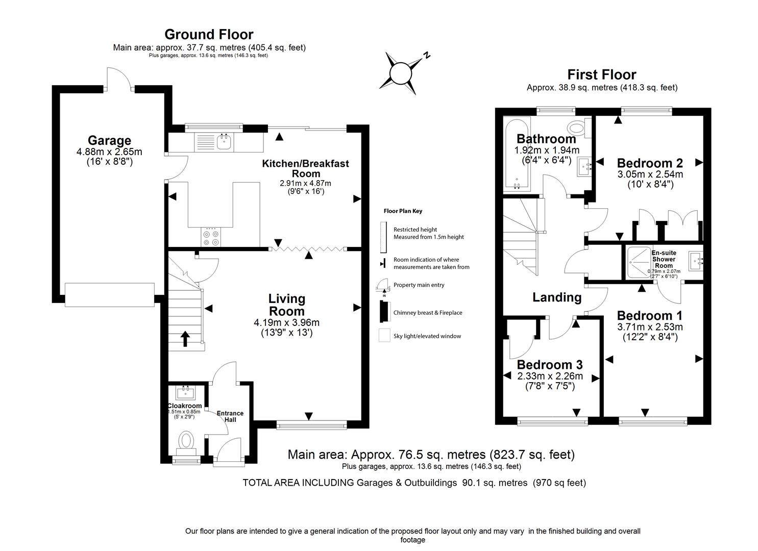 Brookfield, Weald Hall Lane, Thornwood, Epping CM16, 3 bedroom semi