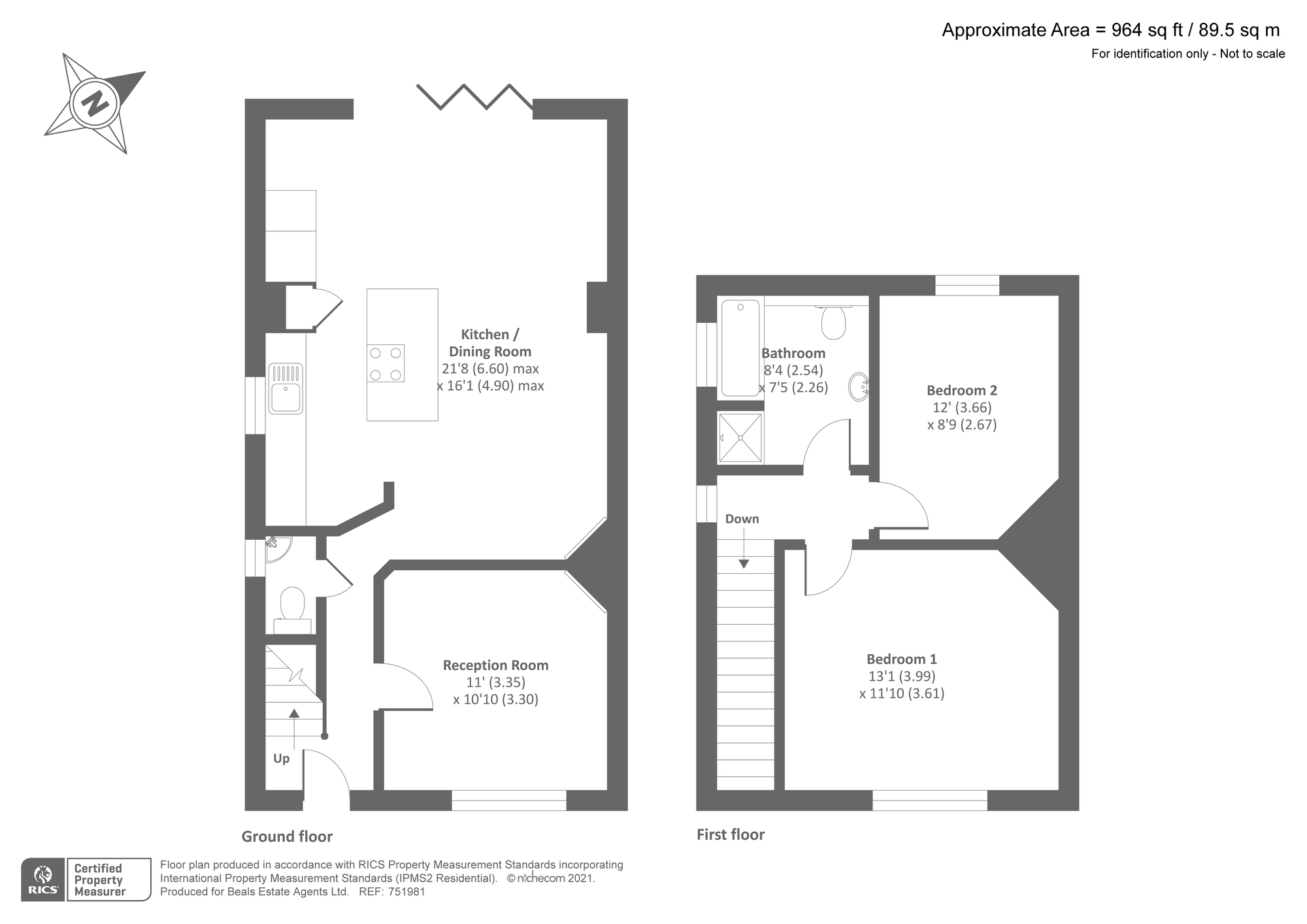Holly Grove, Fareham PO16, 2 bedroom semidetached house for sale 59581708 PrimeLocation