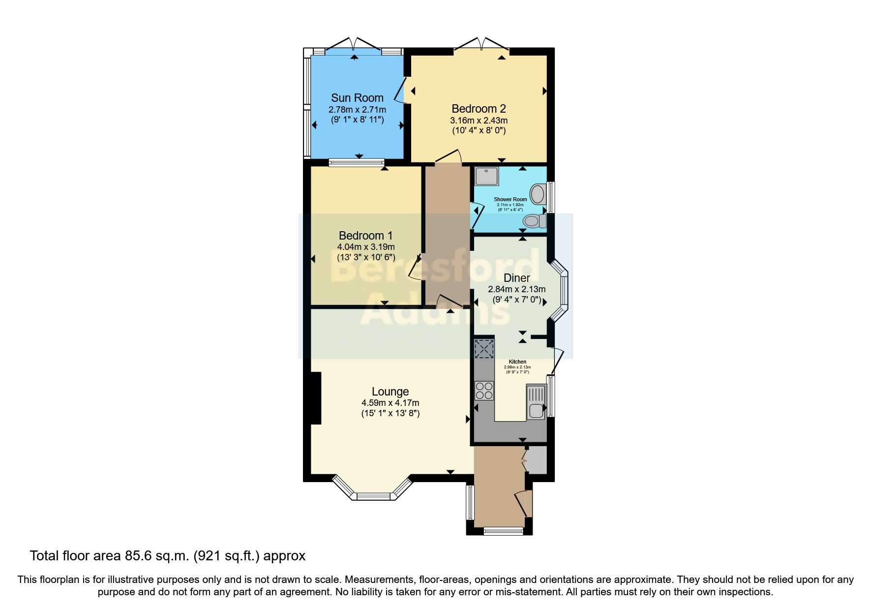 Bryn Lane, New Brighton, Mold, Flintshire CH7, 2 bedroom bungalow for