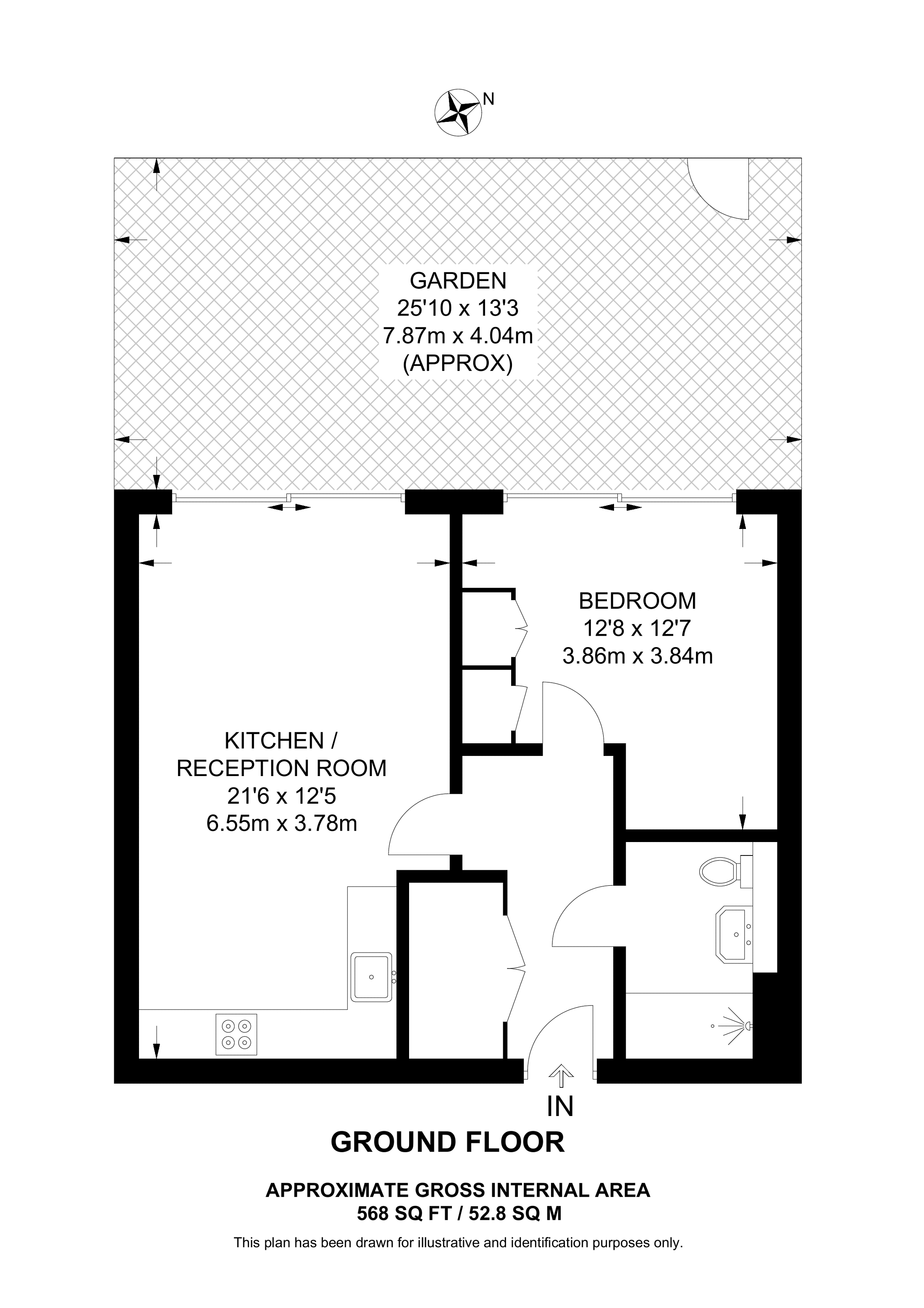 Eaststand Apartments, Highbury And Islington, London N5, 1 bedroom flat