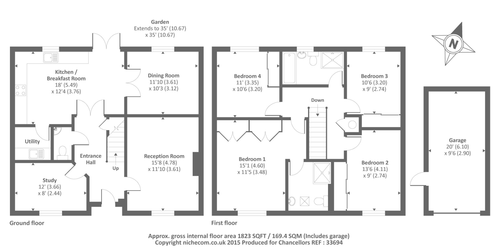 Botley, West Oxford City OX2, 4 bedroom detached house for sale