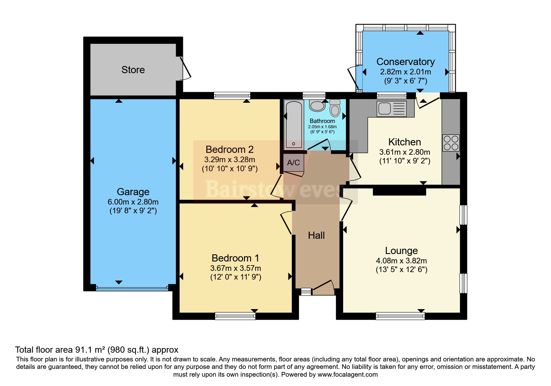 Ryton Road, Boston, Lincolnshire PE21, 2 bedroom bungalow for sale