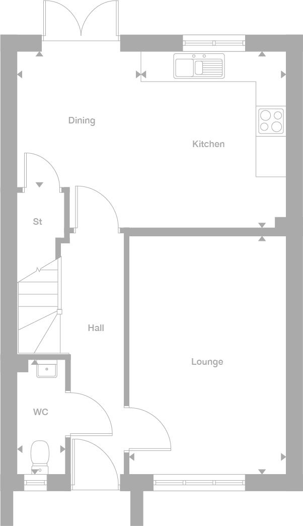 "Tiverton" at Kedleston Road, Allestree, Derby DE22, 3 bedroom detached