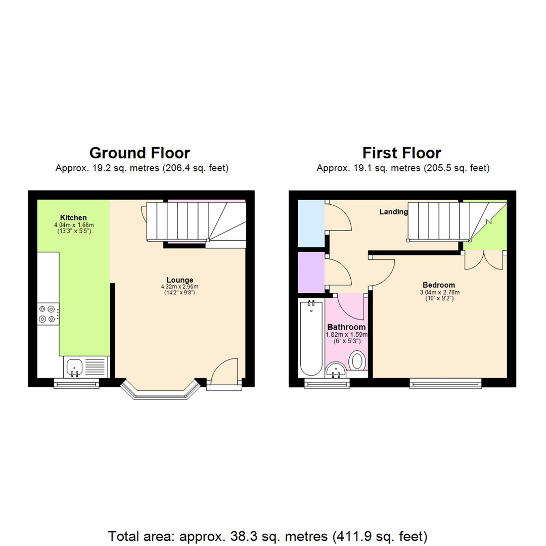 Millfield Drive, Camblesforth, Selby YO8, 1 bedroom end terrace house