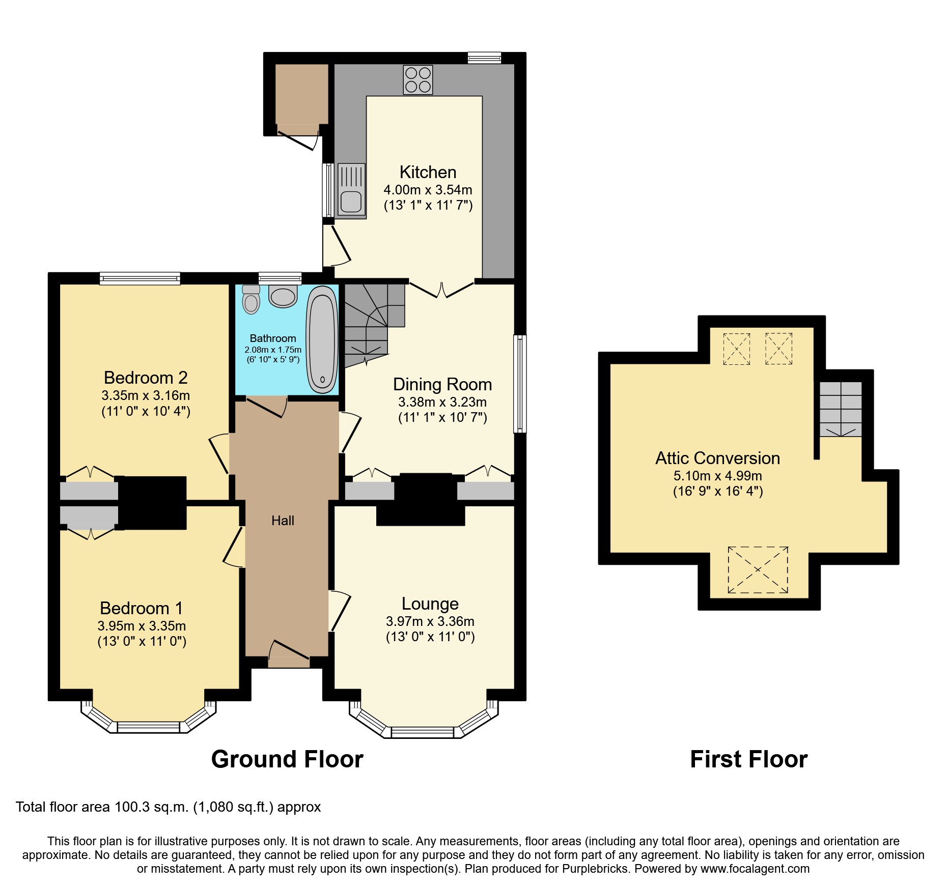 Glanwydden, Llandudno Junction LL31, 2 bedroom detached bungalow for