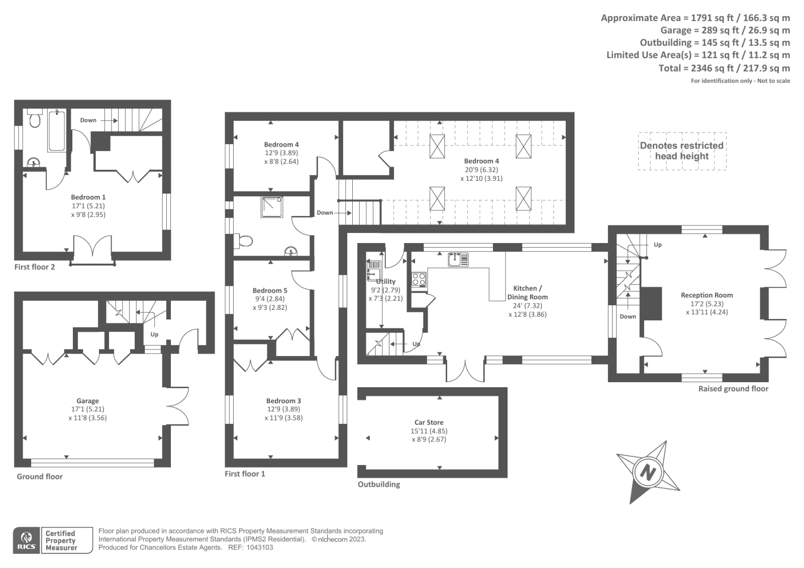 Lakeside Avenue, Llandrindod Wells LD1, 3 bedroom detached house for