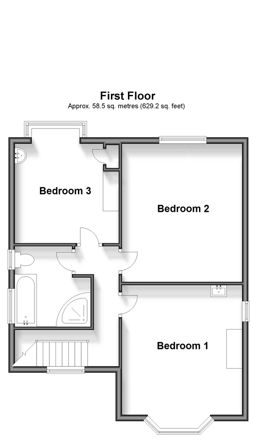 Graham Avenue, Brighton, East Sussex BN1, 3 bedroom detached house for