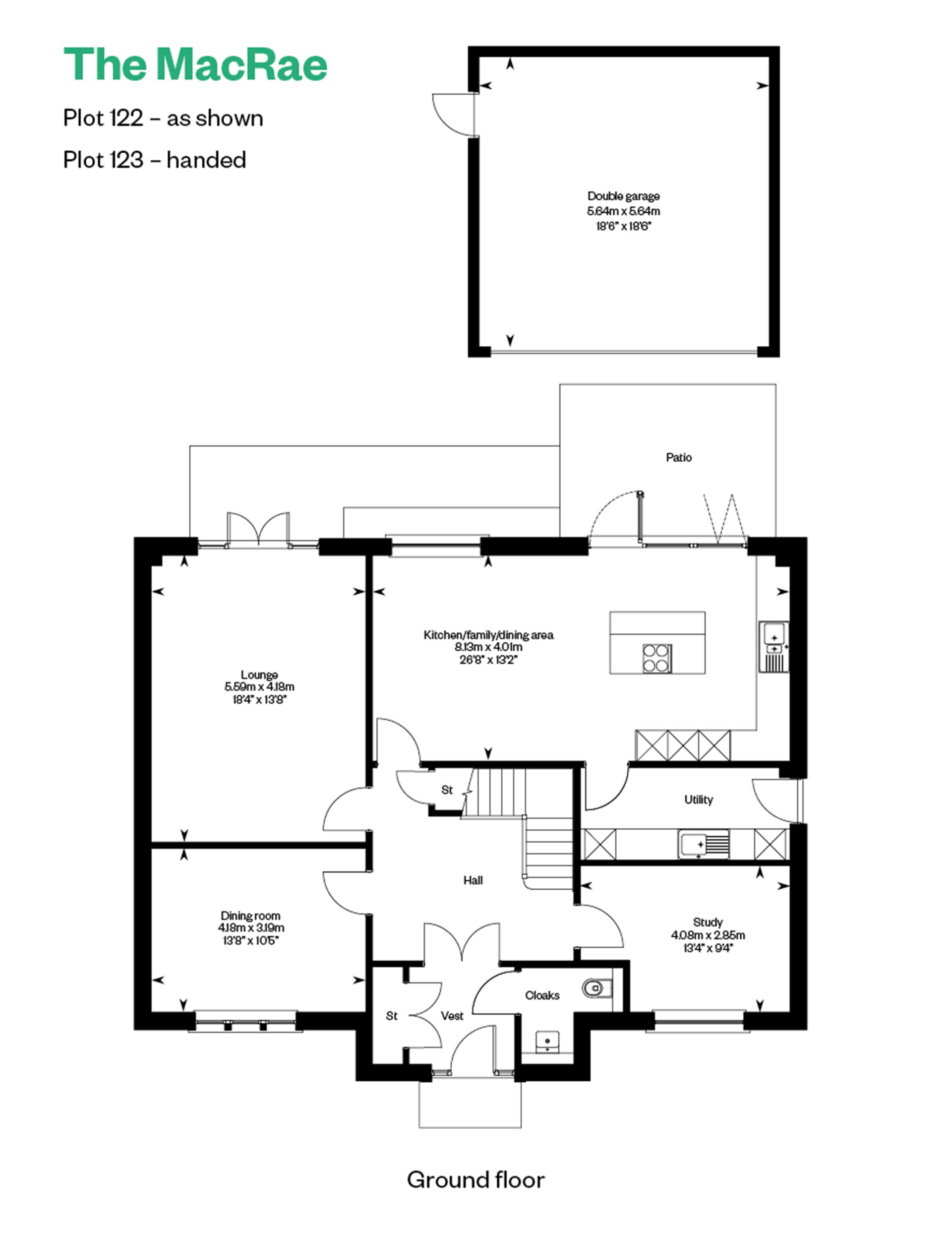 "Macrae" at Willow Park Drive, Penicuik EH26, 5 bedroom detached house
