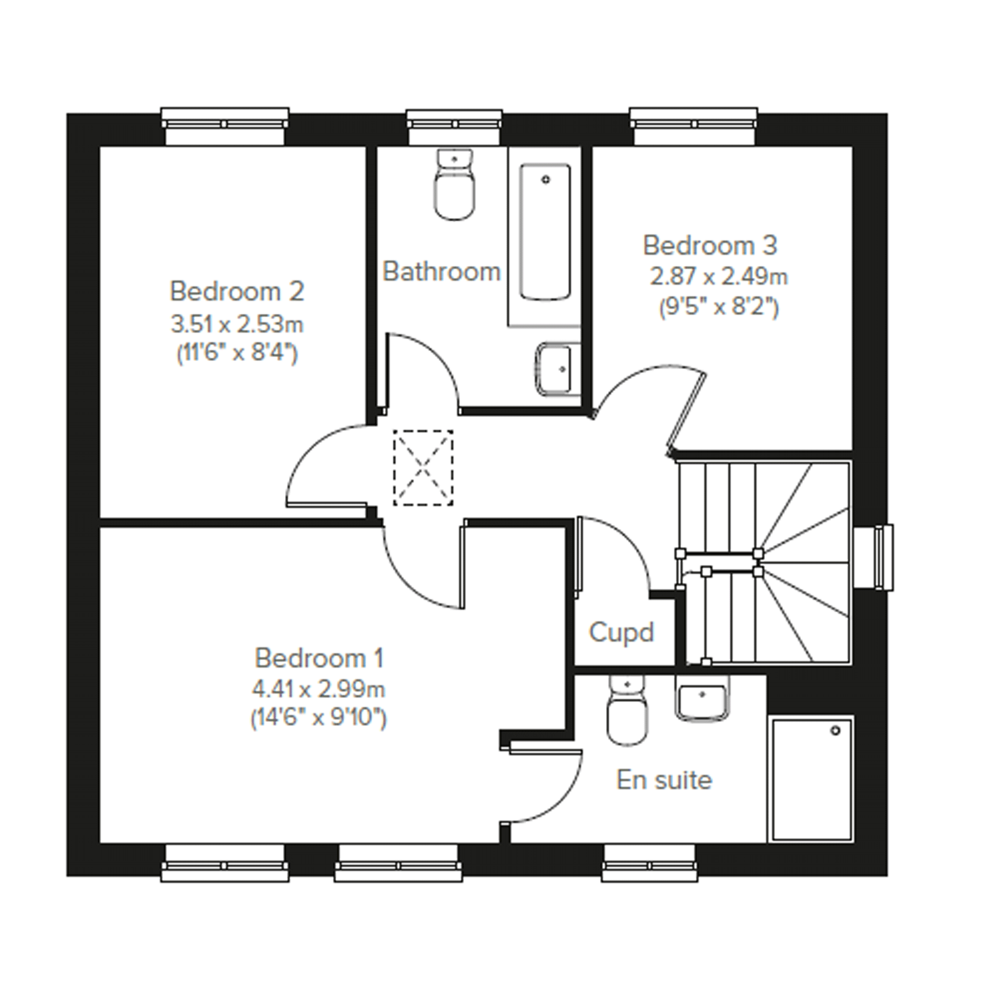 "The Whitehall" at Dereham Road, Easton, Norwich NR9, 3 bedroom