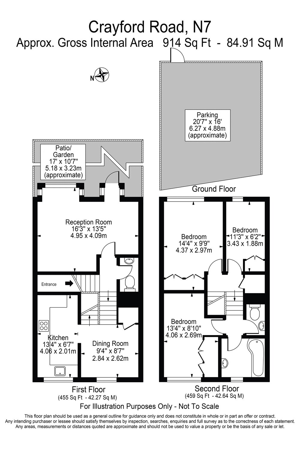3 bed to rent in Bakersfield, Crayford Road, London N7 Zoopla