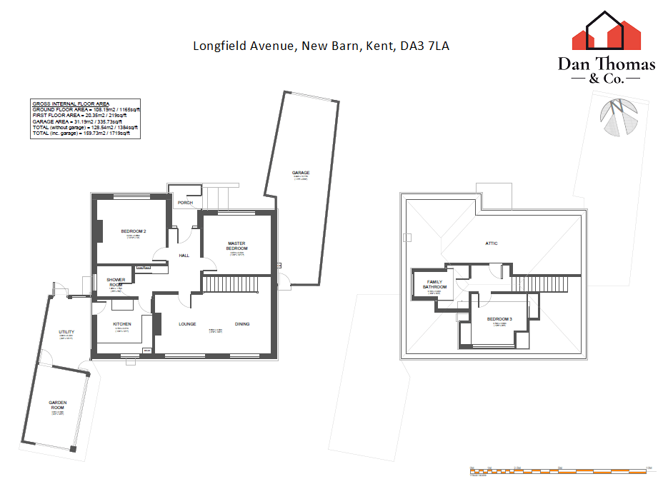 Longfield Avenue, New Barn, Longfield, Kent DA3, 3 bedroom bungalow for