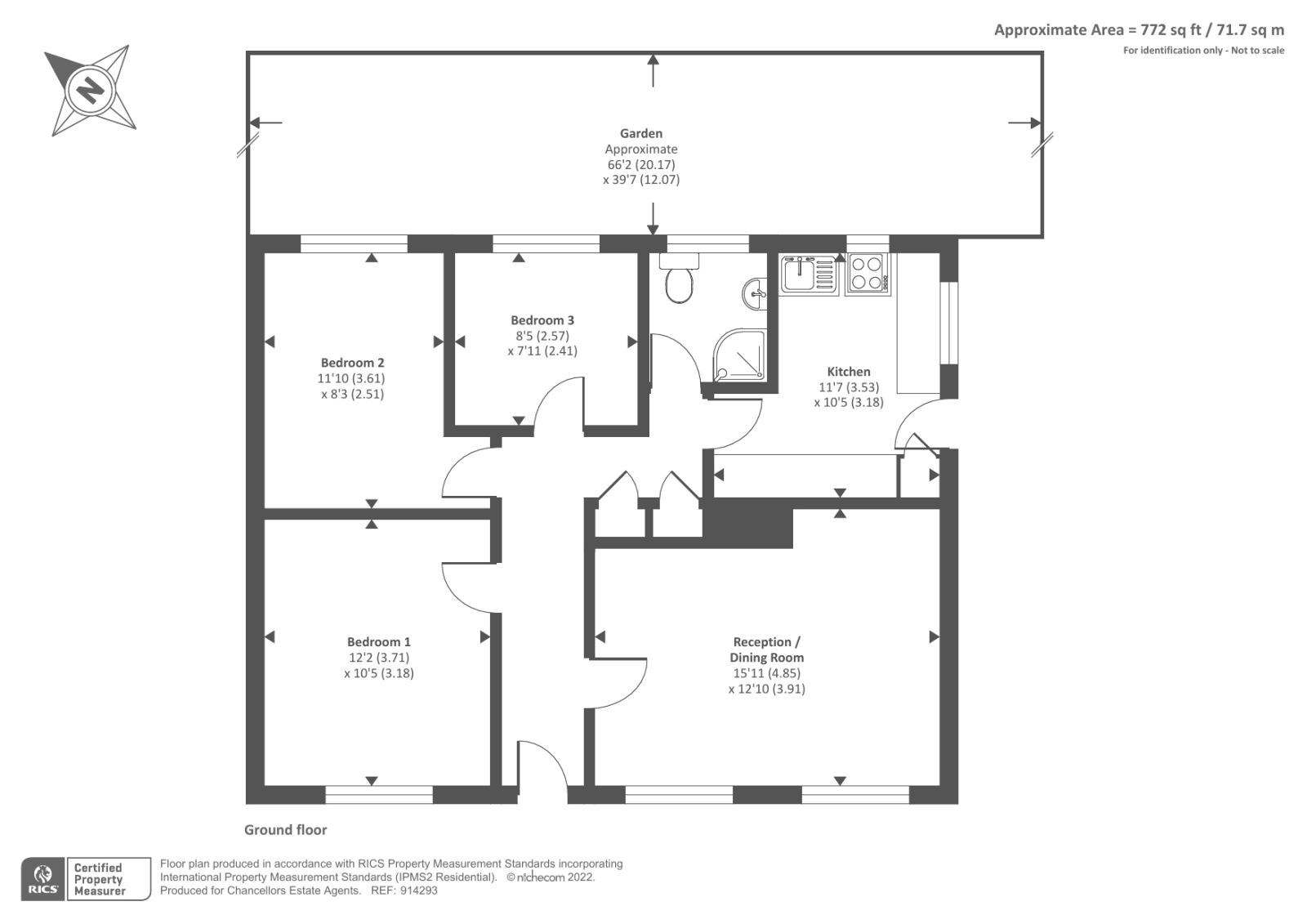 Lambourn, West Berkshire RG17, 3 bedroom detached bungalow for sale