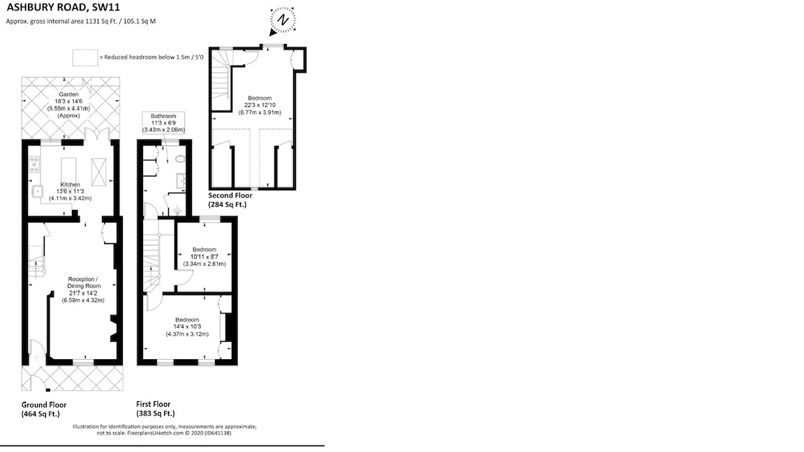 Ashbury Road, London SW11, 3 bedroom terraced house for sale 61177756