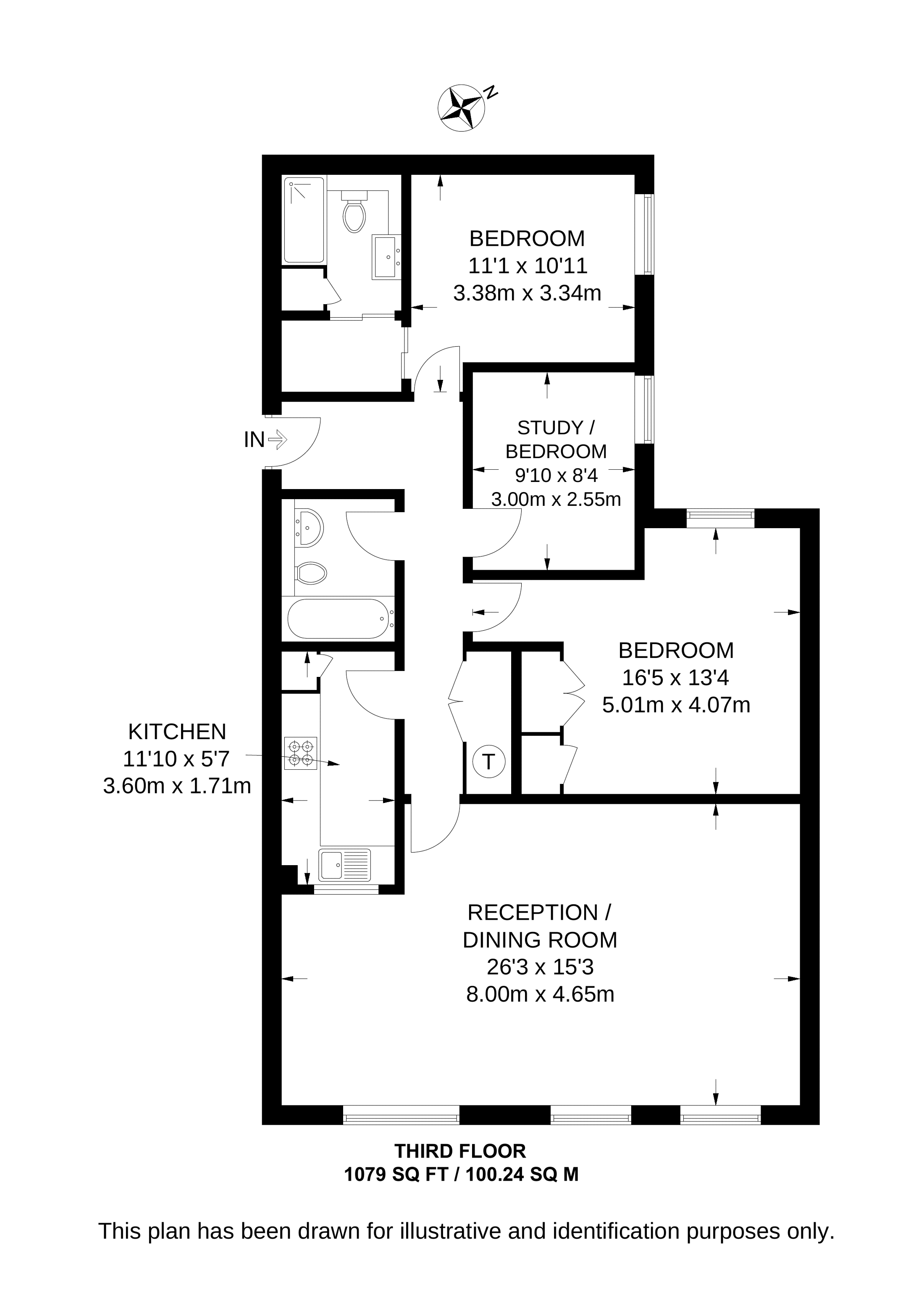 Rochester Row, Westminster, London SW1P, 3 bedroom flat for sale