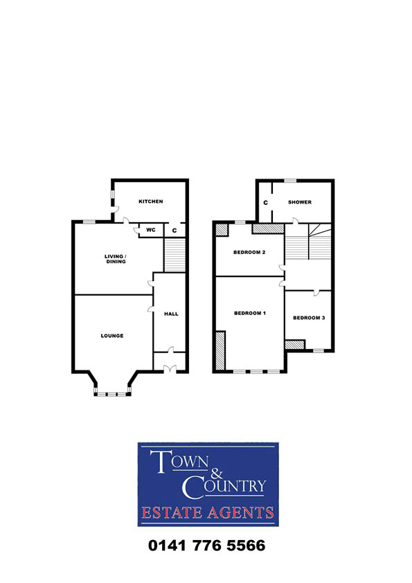 Cumbernauld Road, Chryston G69, 3 bedroom semidetached house for sale
