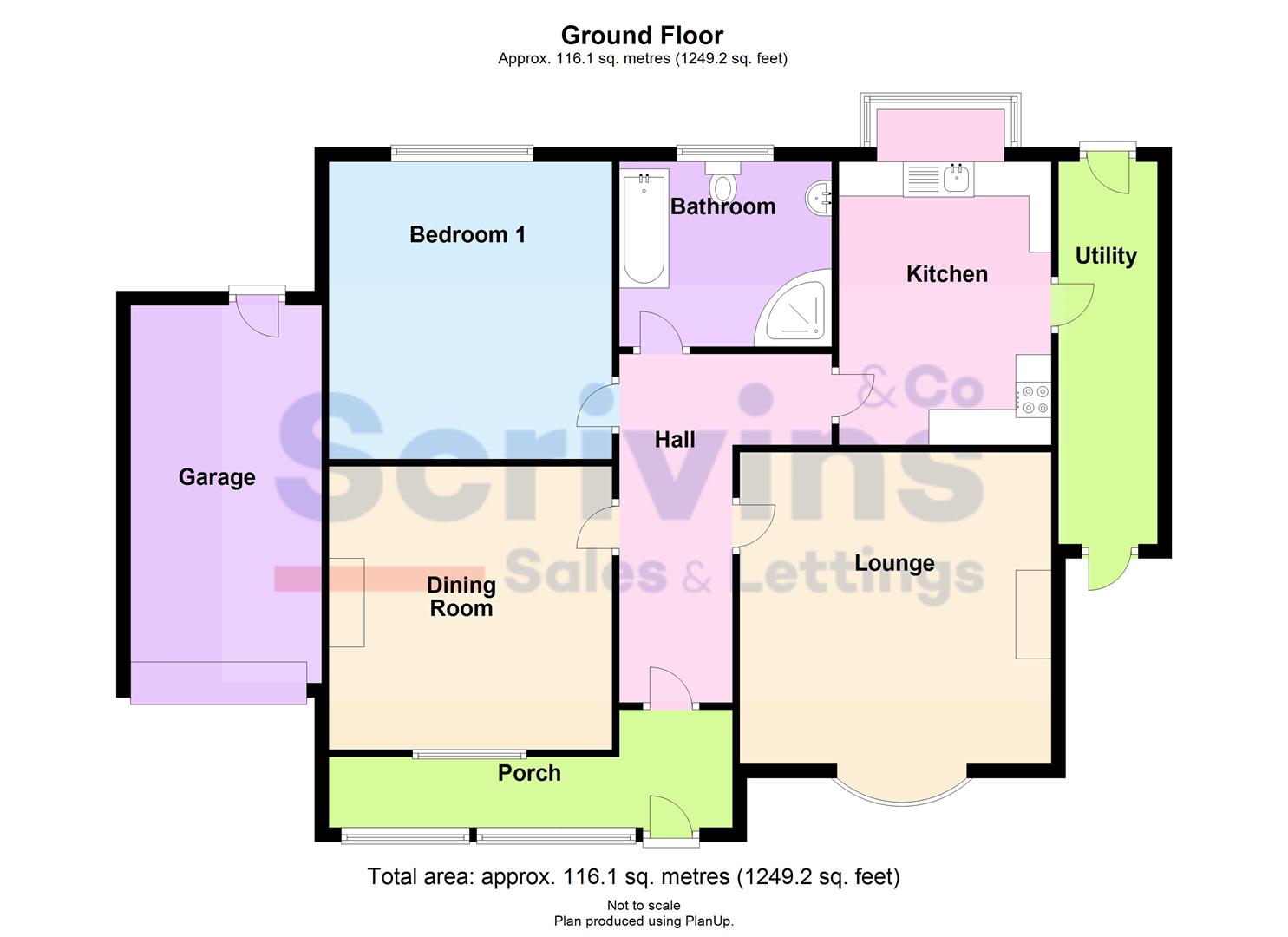 Coventry Road, Hinckley LE10, 2 bedroom detached bungalow for sale
