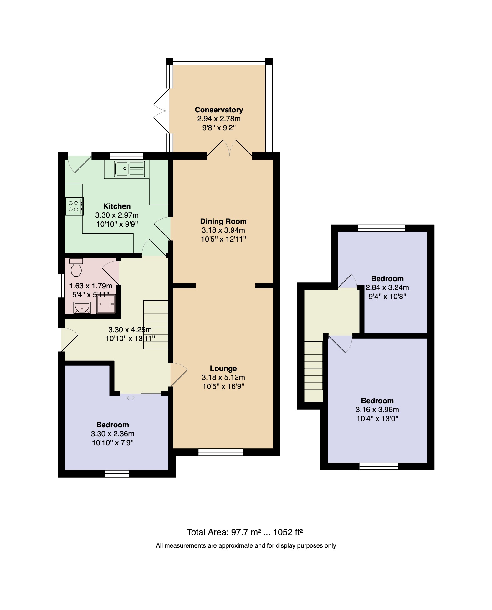 Dundee Lane, Ramsbottom, Bury BL0, 3 bedroom semidetached bungalow for