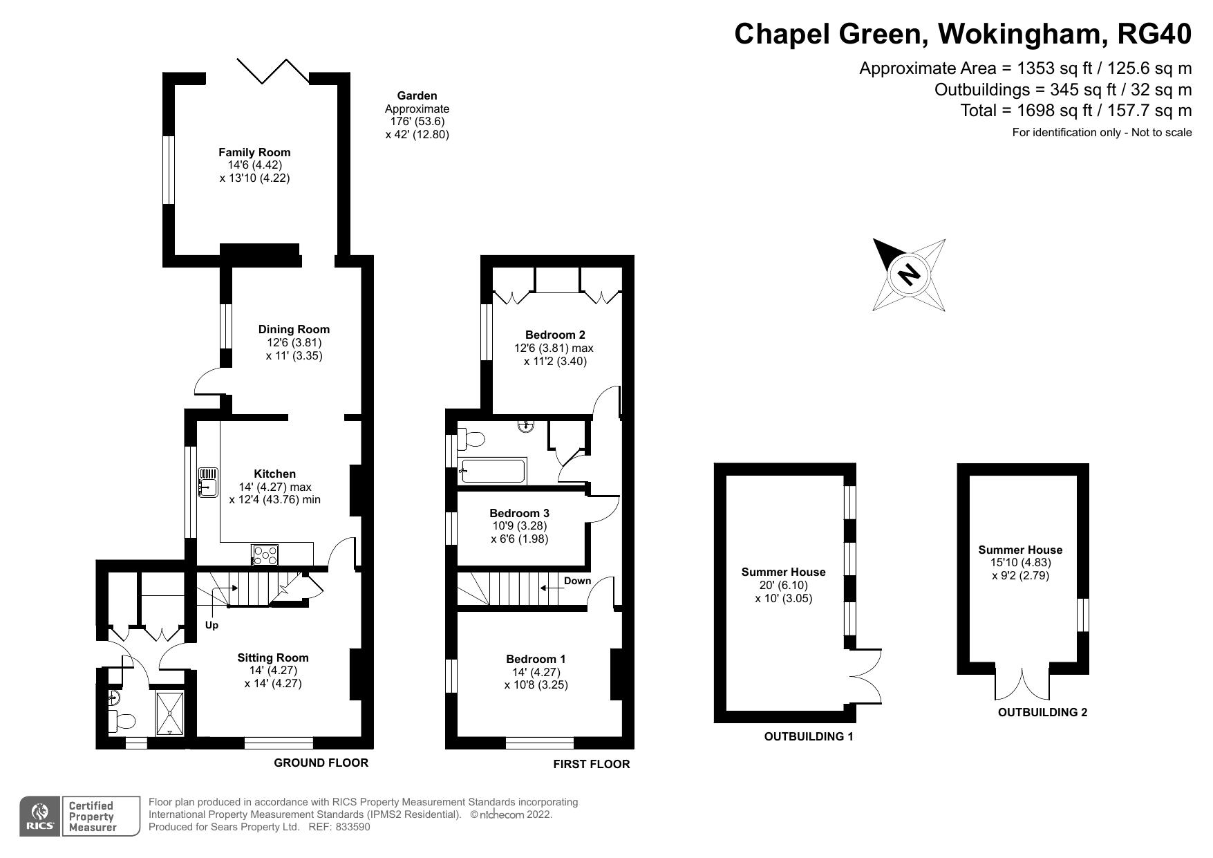 Chapel Green, Wokingham RG40, 3 bedroom cottage for sale 61602745