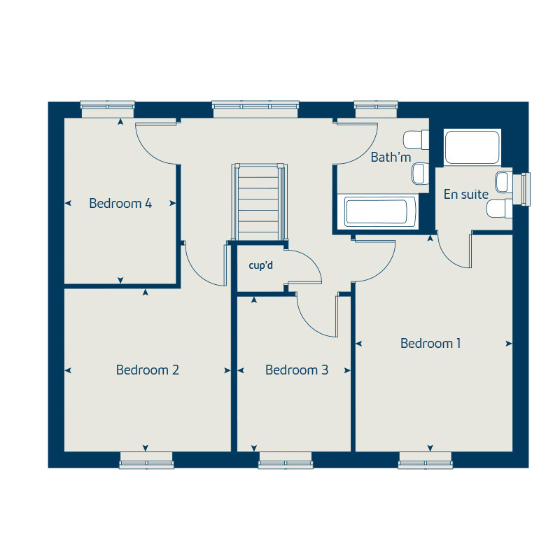 "The Chestnut" at Green Hill, Egloshayle, Wadebridge PL27, 4 bedroom