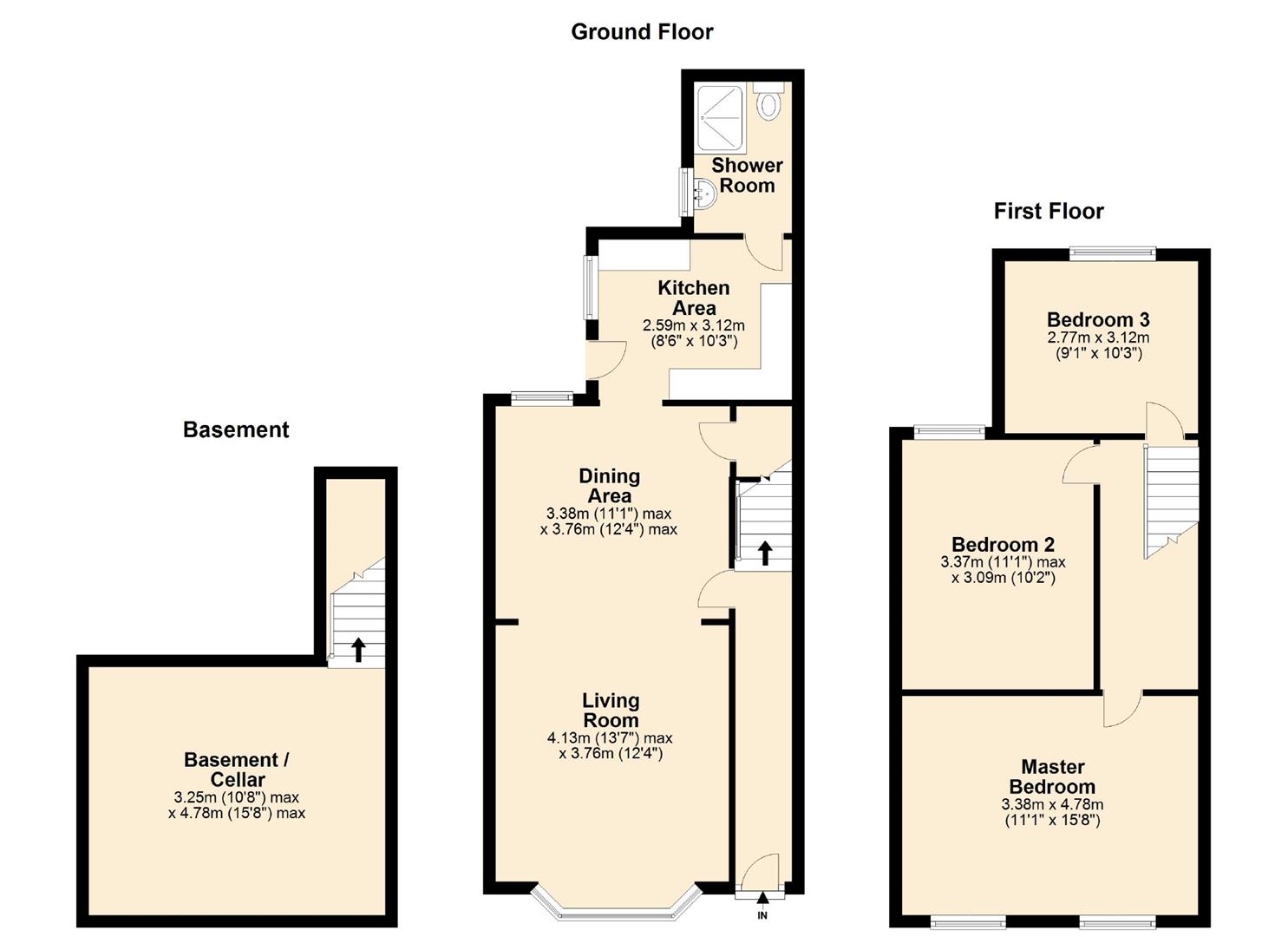 Old Road, Linslade, Leighton Buzzard LU7, 3 bedroom terraced house for