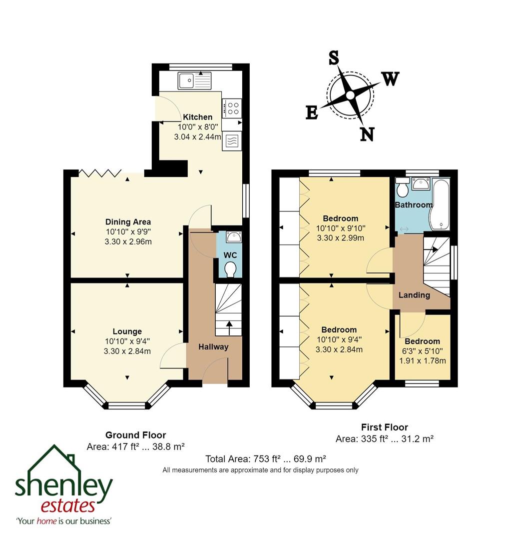Road, Shenley, Radlett WD7, 3 bedroom semidetached house for