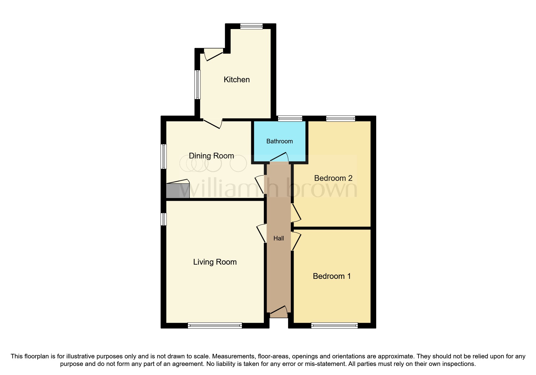 Bells Lane, Glemsford, Sudbury CO10, 2 bedroom detached bungalow for
