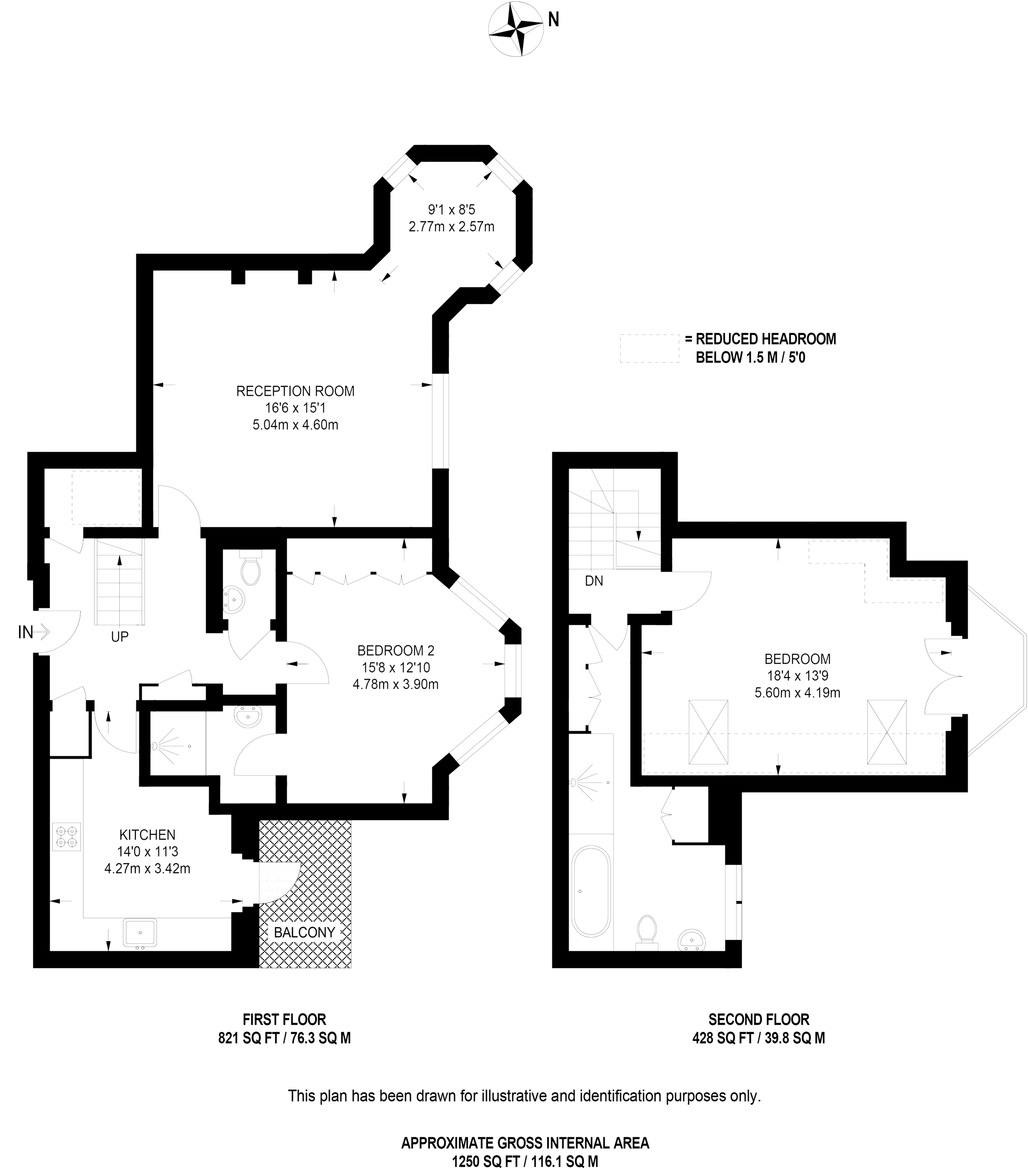 Jenner Road, Guildford GU1, 2 bedroom flat to rent 63499309