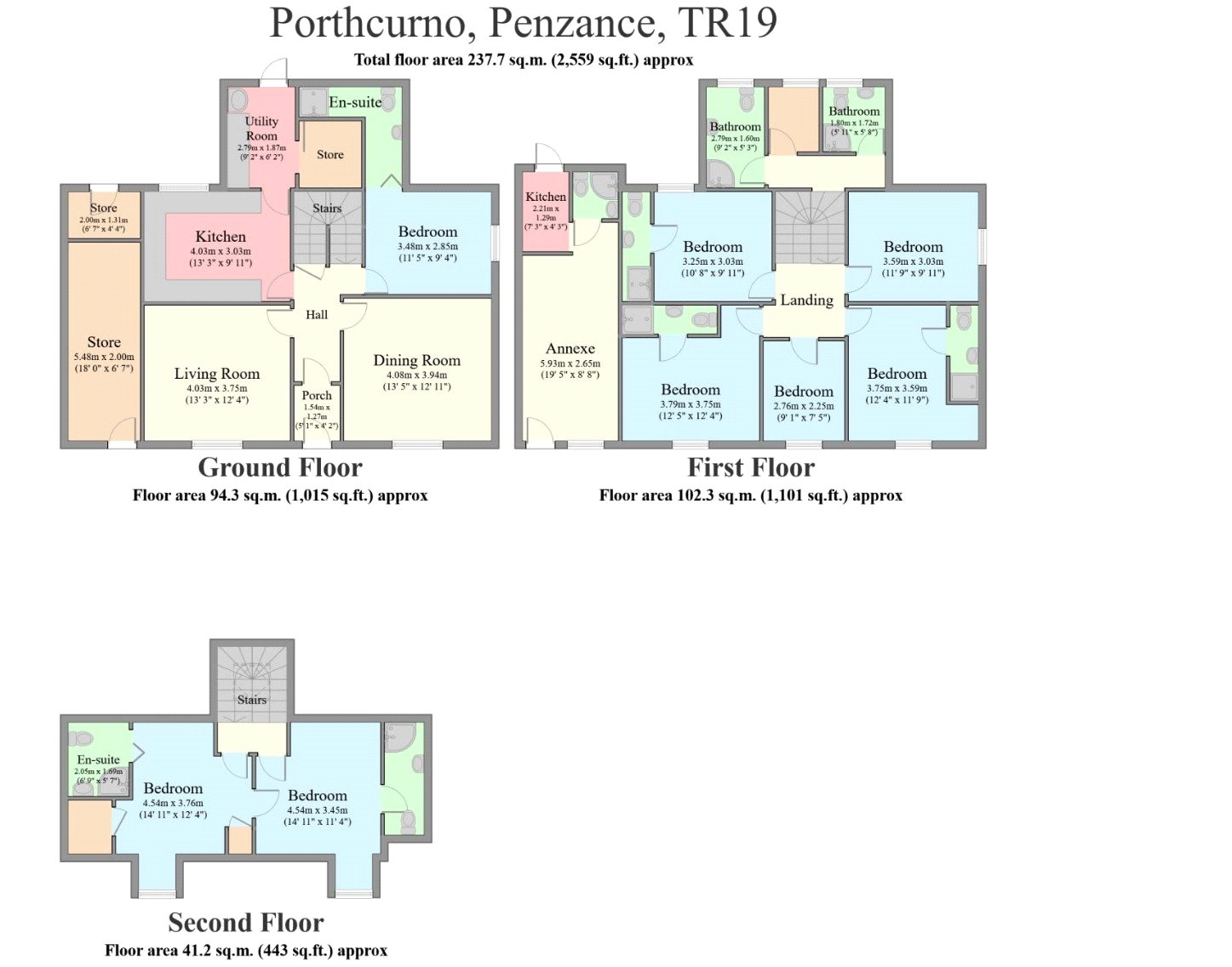 Porthcurno, St. Levan, Penzance, Cornwall TR19, 9 bedroom detached house for sale 65039809