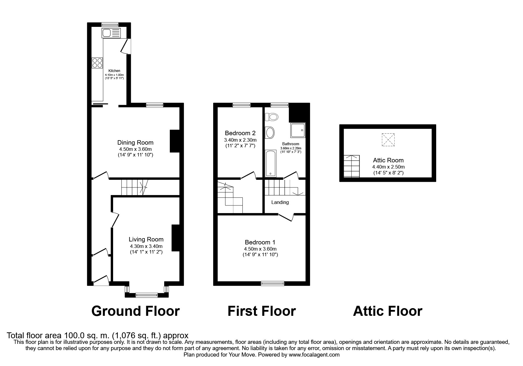 Ennerdale Road, Cleator Moor, Cumbria CA25, 2 bedroom terraced house