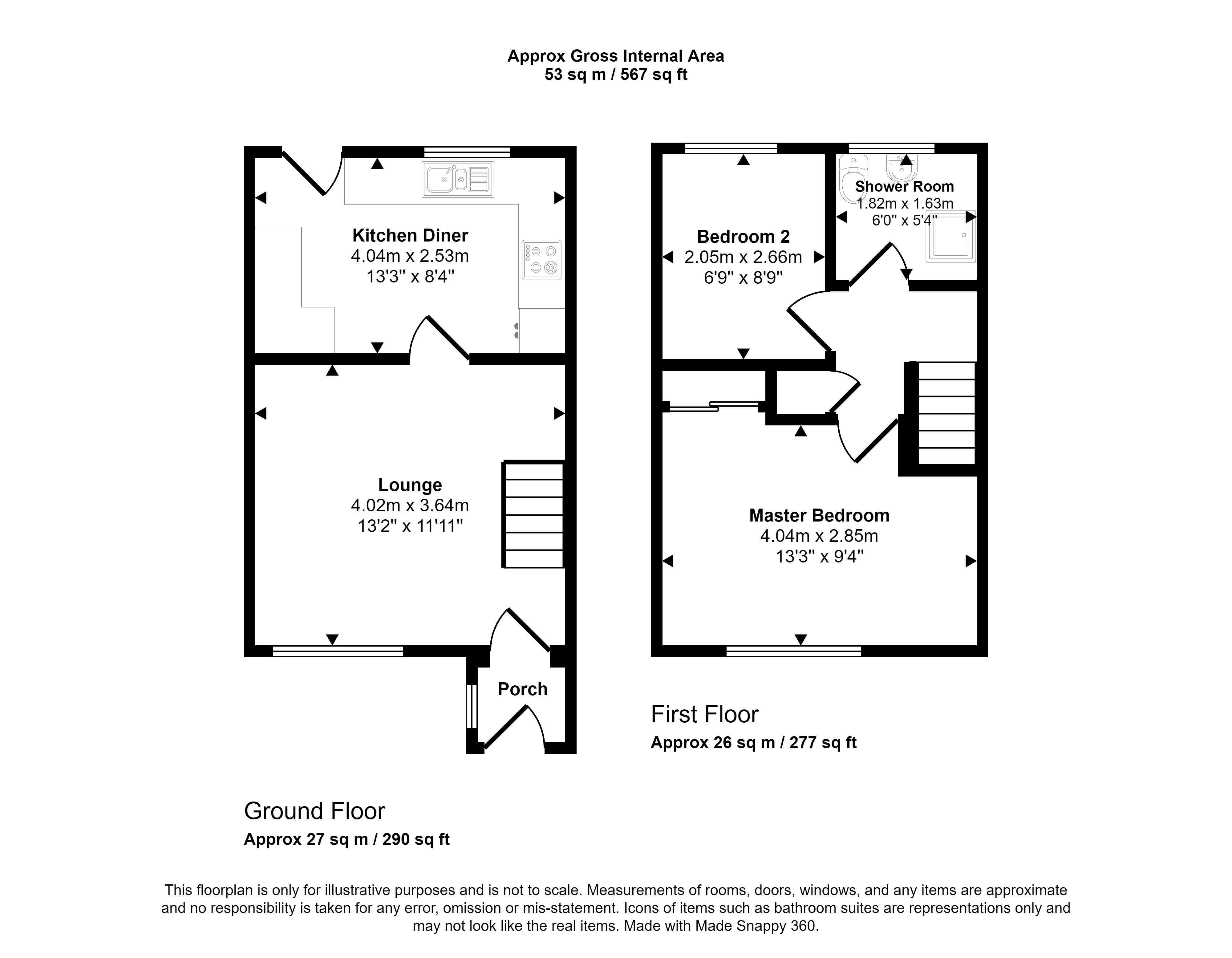 Brougham Court, Peterlee SR8, 2 bedroom semidetached house for sale