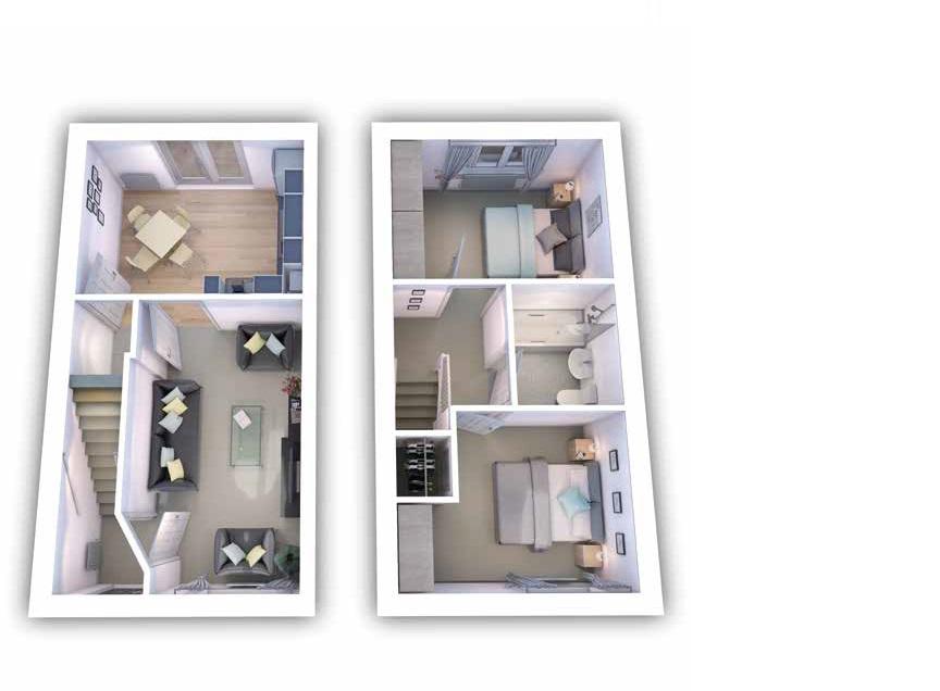 New home, 2 bed end terrace house for sale in Chancel Meadows, High