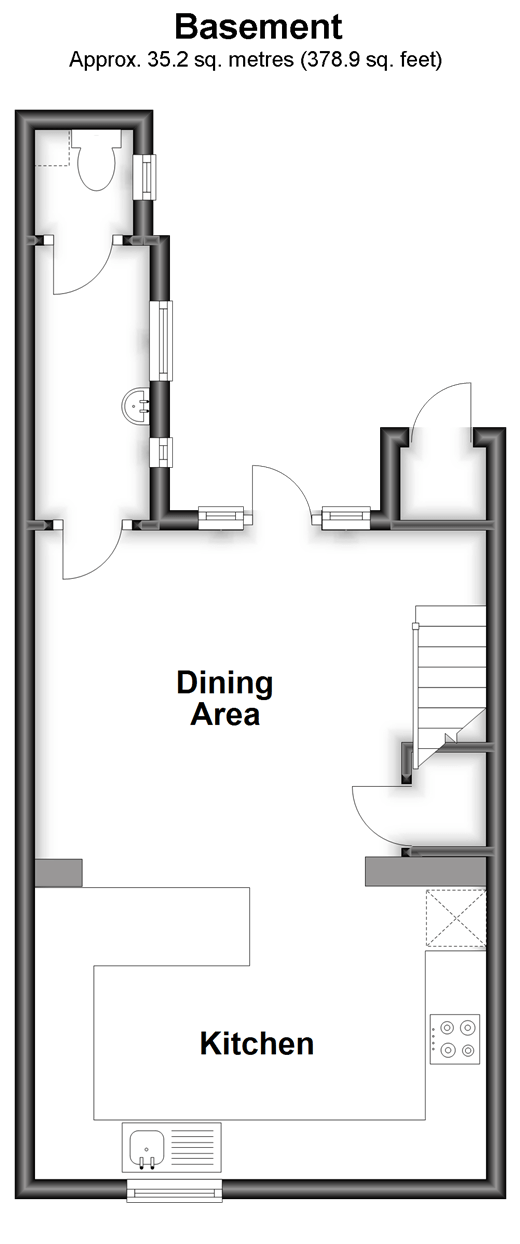 Priory Street, Lewes, East Sussex BN7, 3 bedroom semidetached house