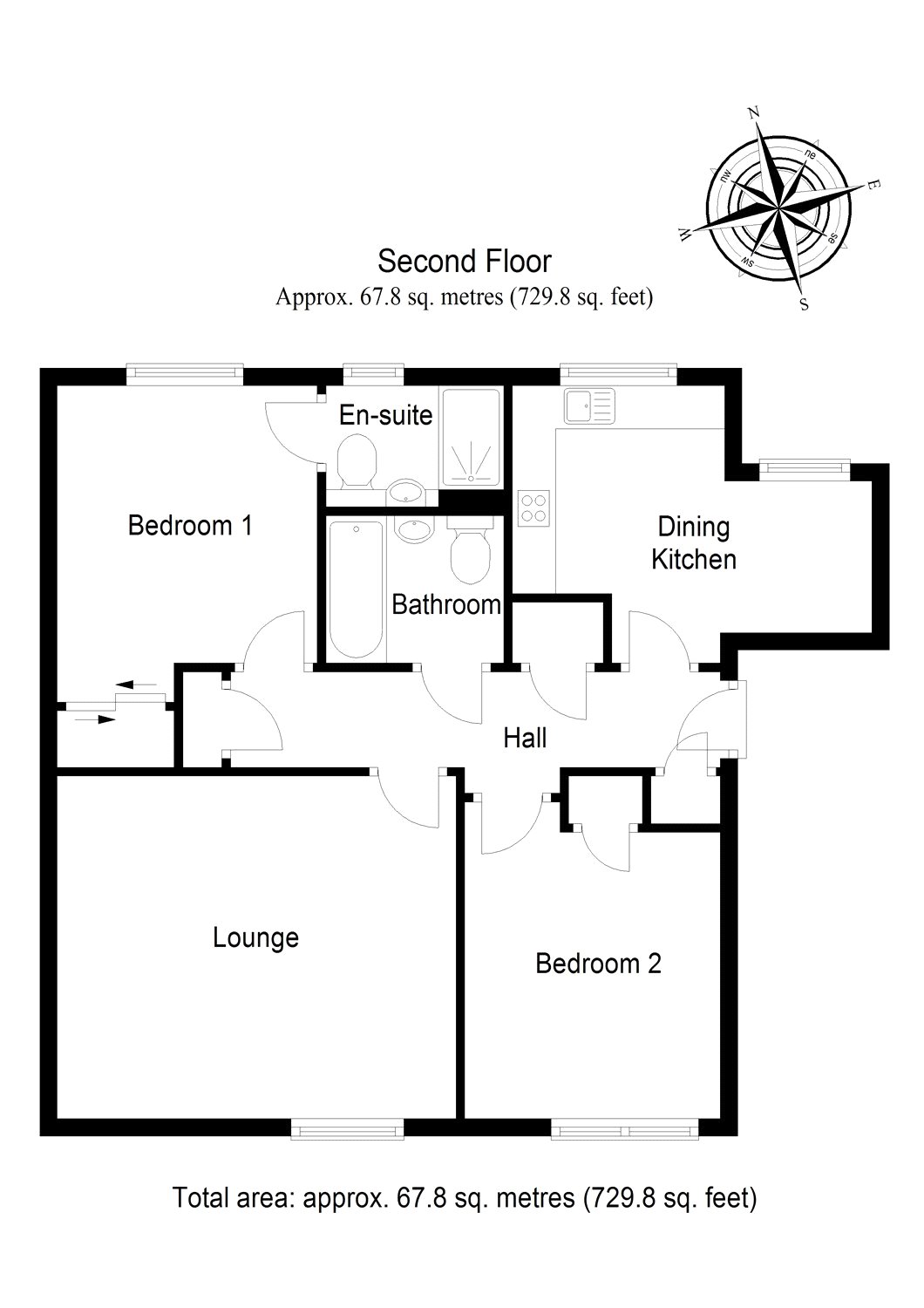Flat 2/1, 144 Medwyn Street, Whiteinch, Glasgow G14, 2 bedroom flat to rent 60041431