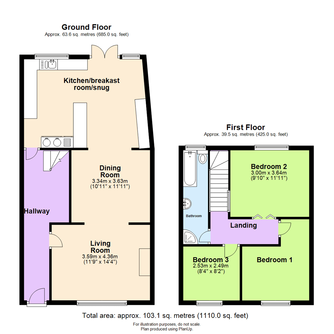 68 Cambrian Road, Neyland SA73, 3 bedroom terraced house for sale