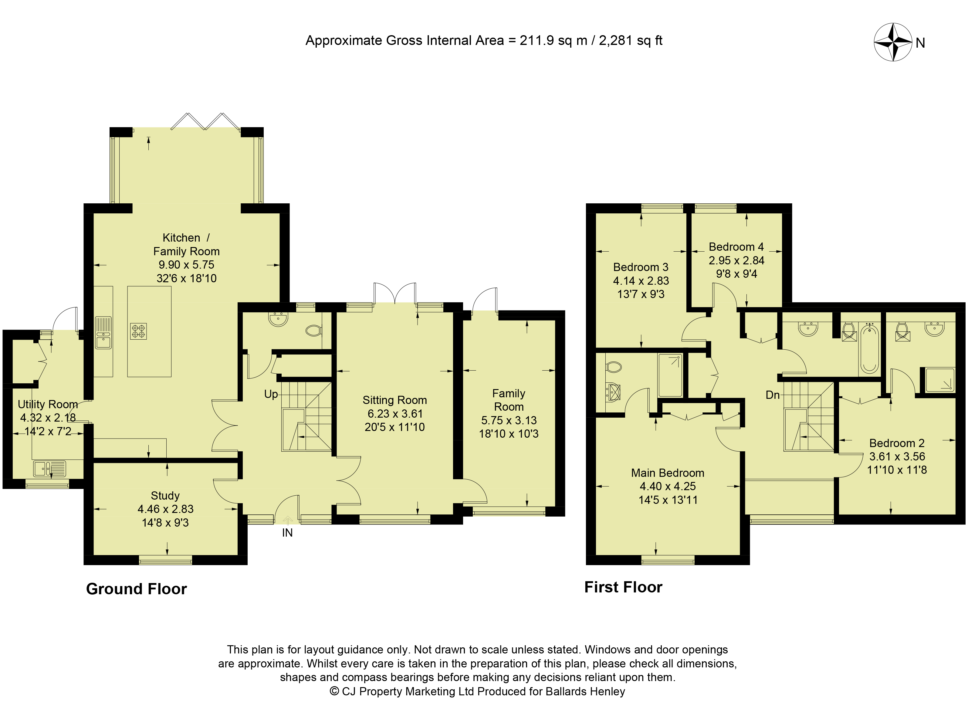 Bessels Way, Blewbury, Didcot, Oxfordshire OX11, 4 bedroom detached