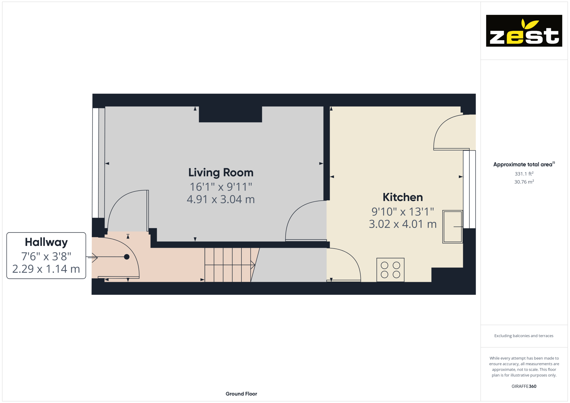 Garrick Close, Hull, Yorkshire HU8, 2 bedroom terraced house to rent