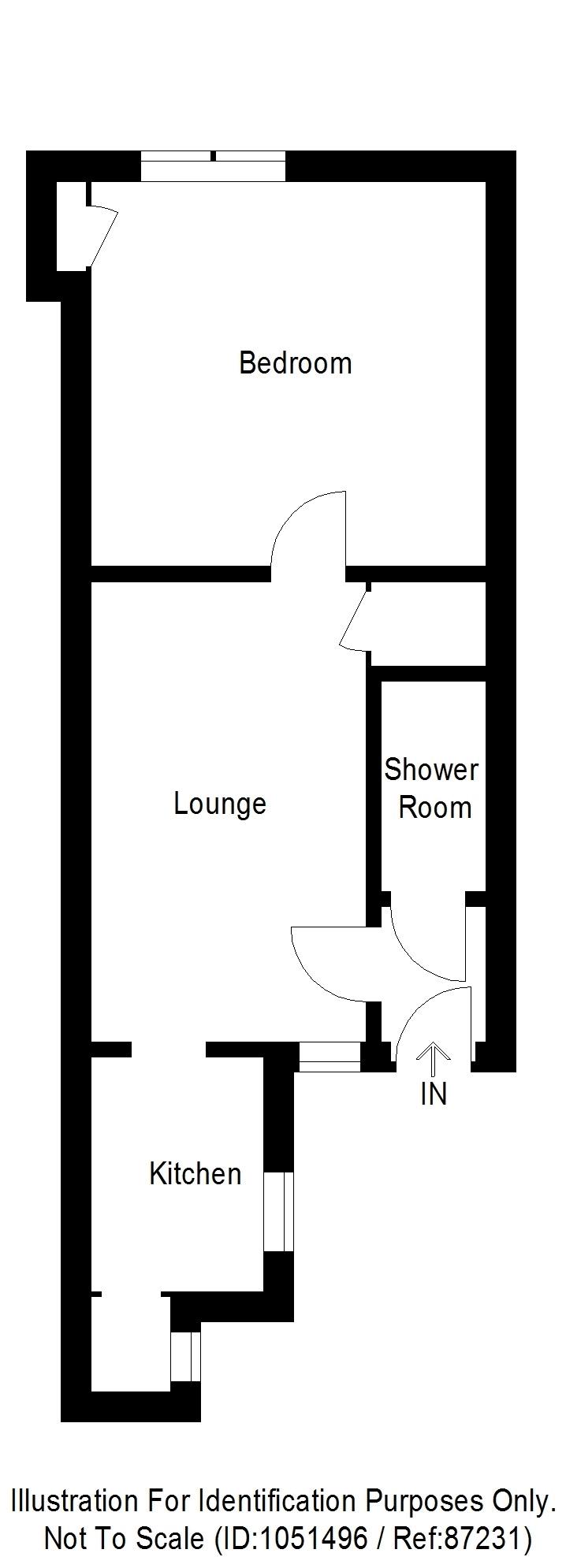 Balfour Street, Kirkcaldy KY2, 1 bedroom flat for sale 66714507