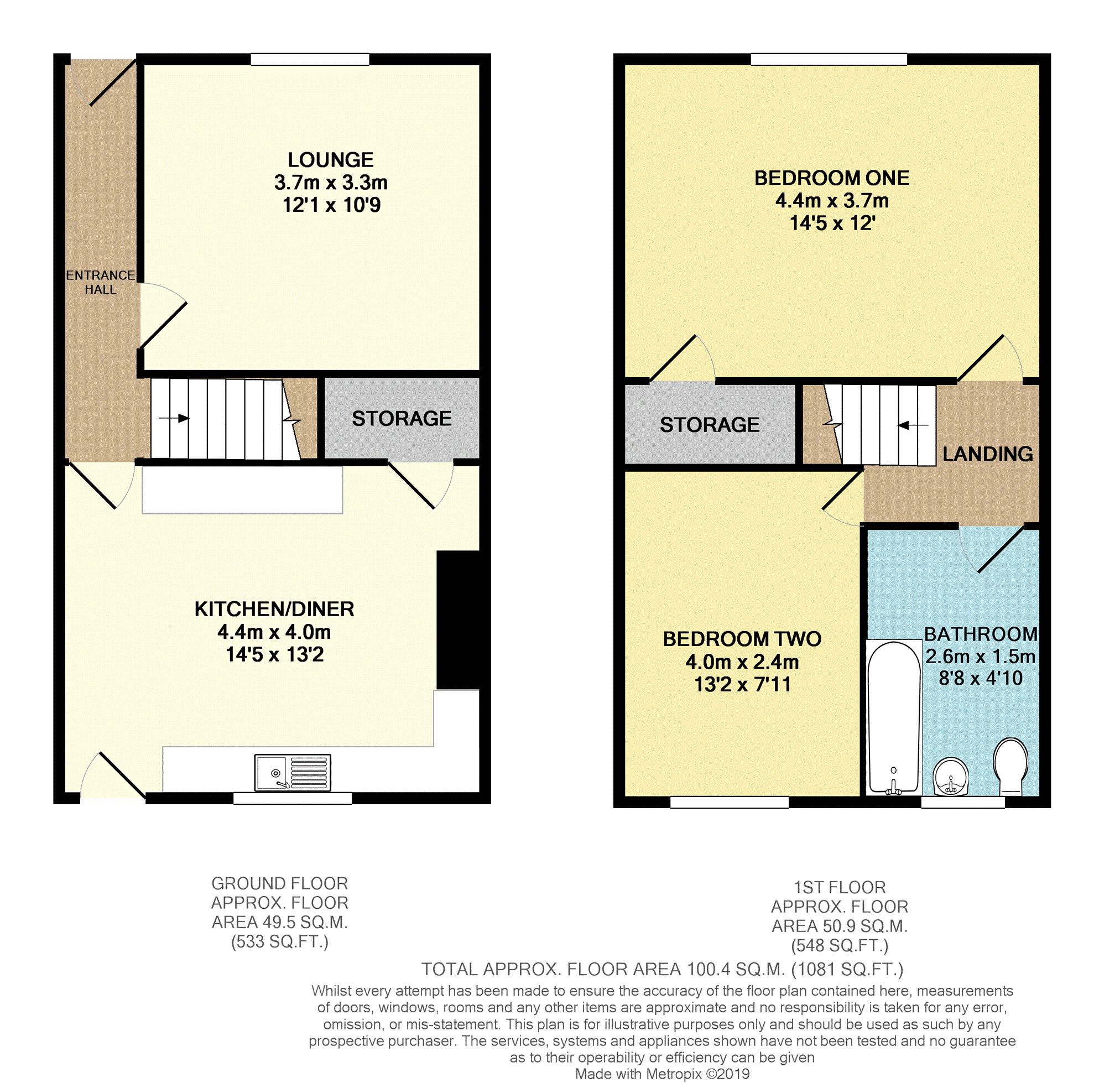 Free property report 11 Lower Oxford Street, Castleford, WF10 4AE Chimnie