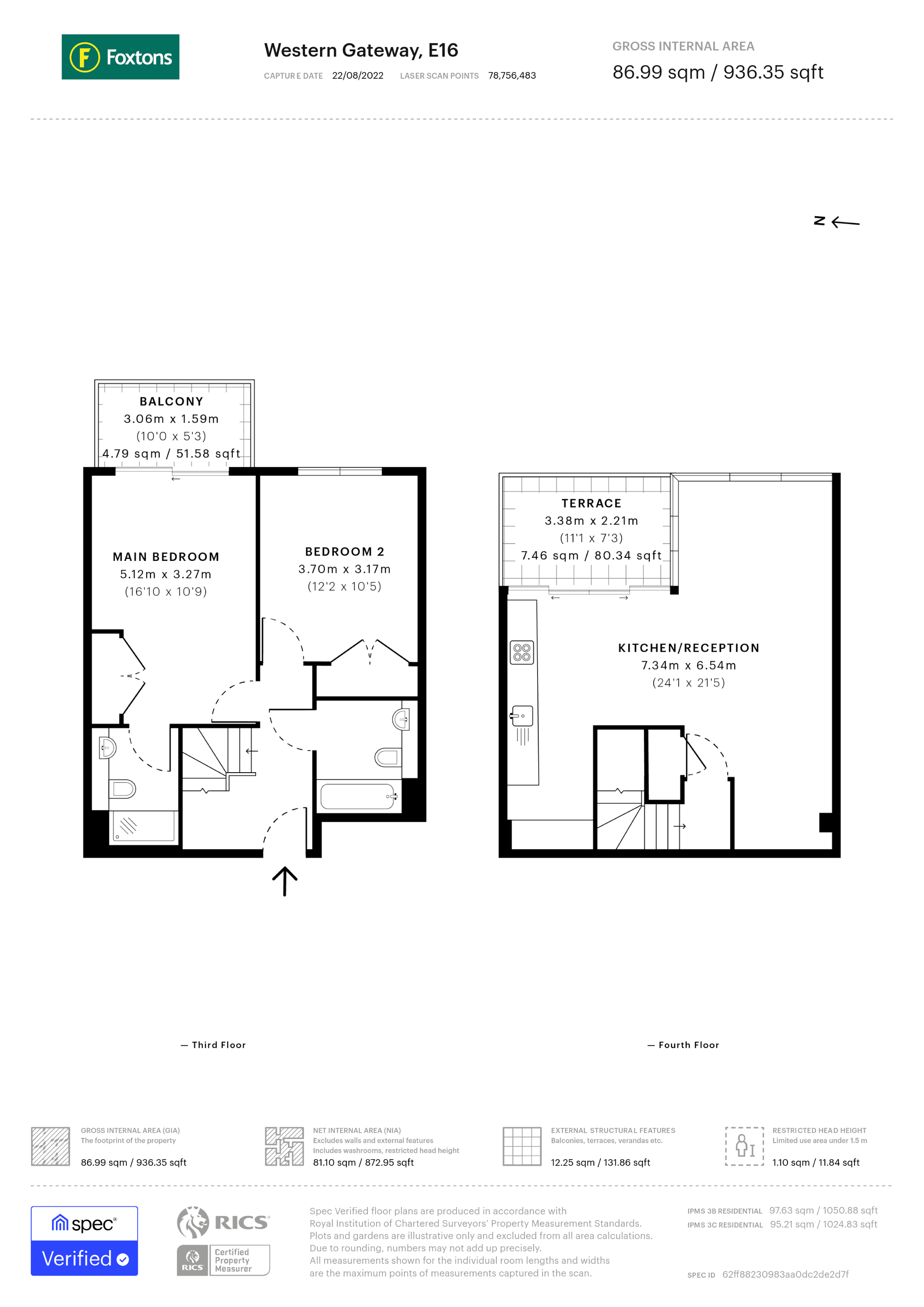 Western Gateway, Royal Docks, London E16, 2 bedroom flat for sale 62272515 PrimeLocation