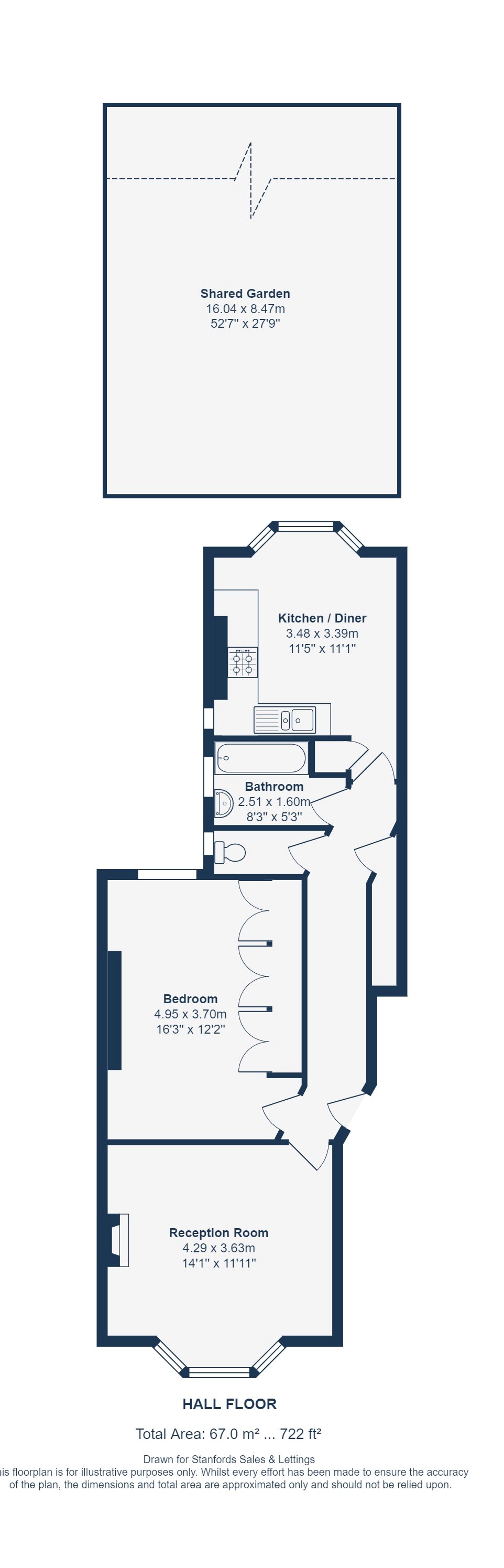 Peak Hill, Sydenham, London SE26, 1 bedroom flat for sale 64676971