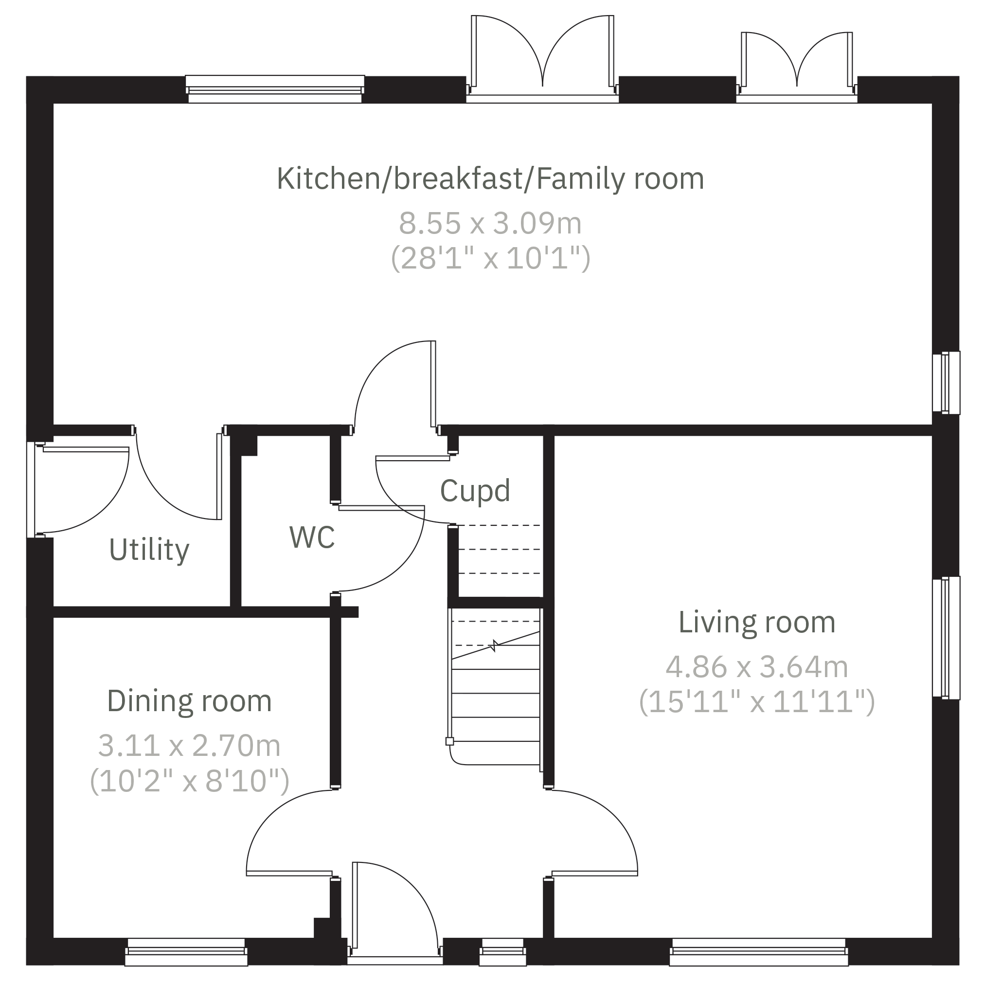 "The Marlborough" at Tanners Meadow, Brockham, Betchworth RH3, 4