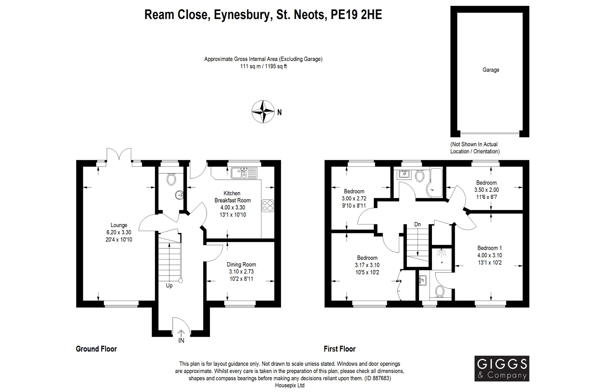 Ream Close, Eynesbury, St. Neots, Cambridgeshire PE19, 4 bedroom